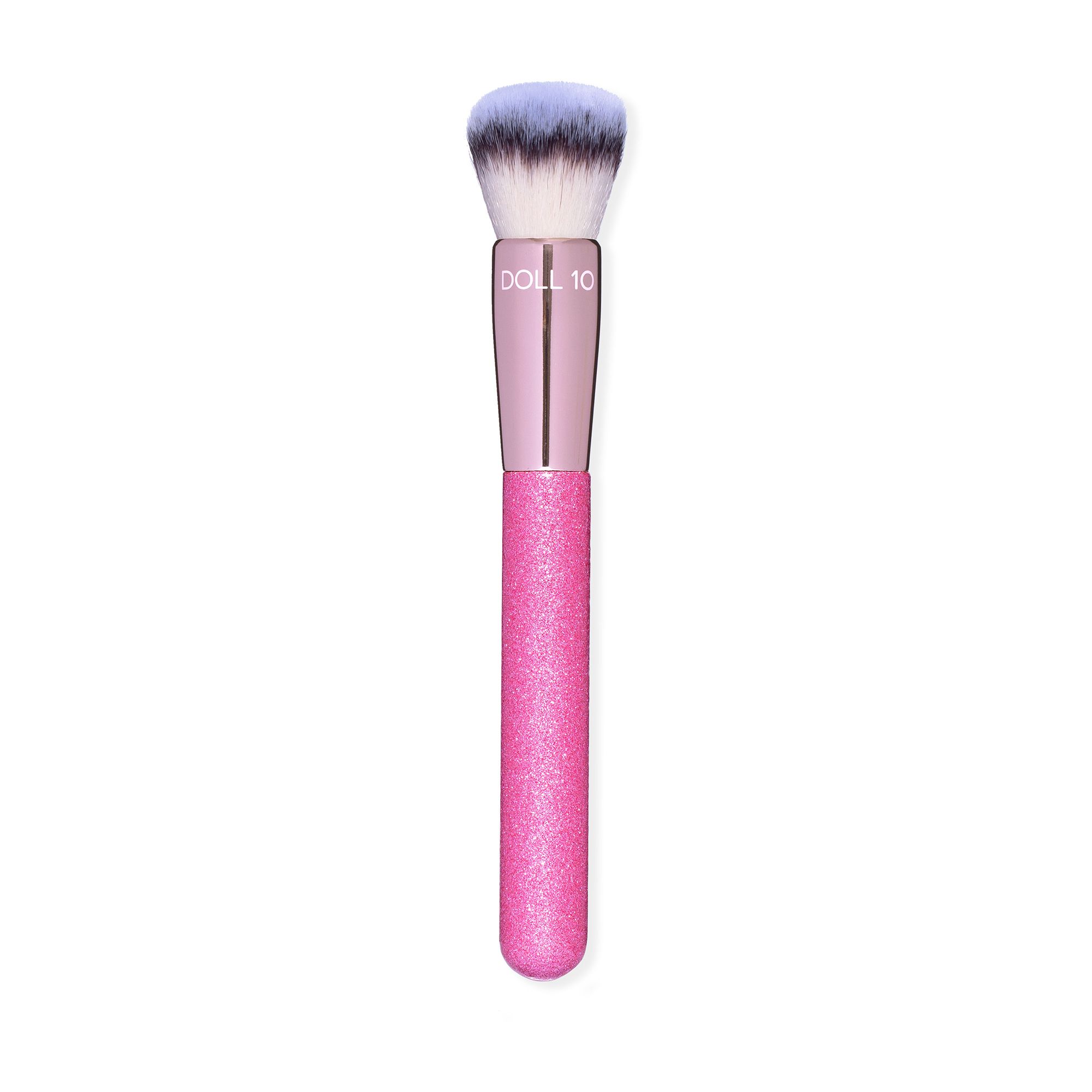 DOLL 10 BEAUTY Limited Edition Foundation Pinsel mit Glitzer