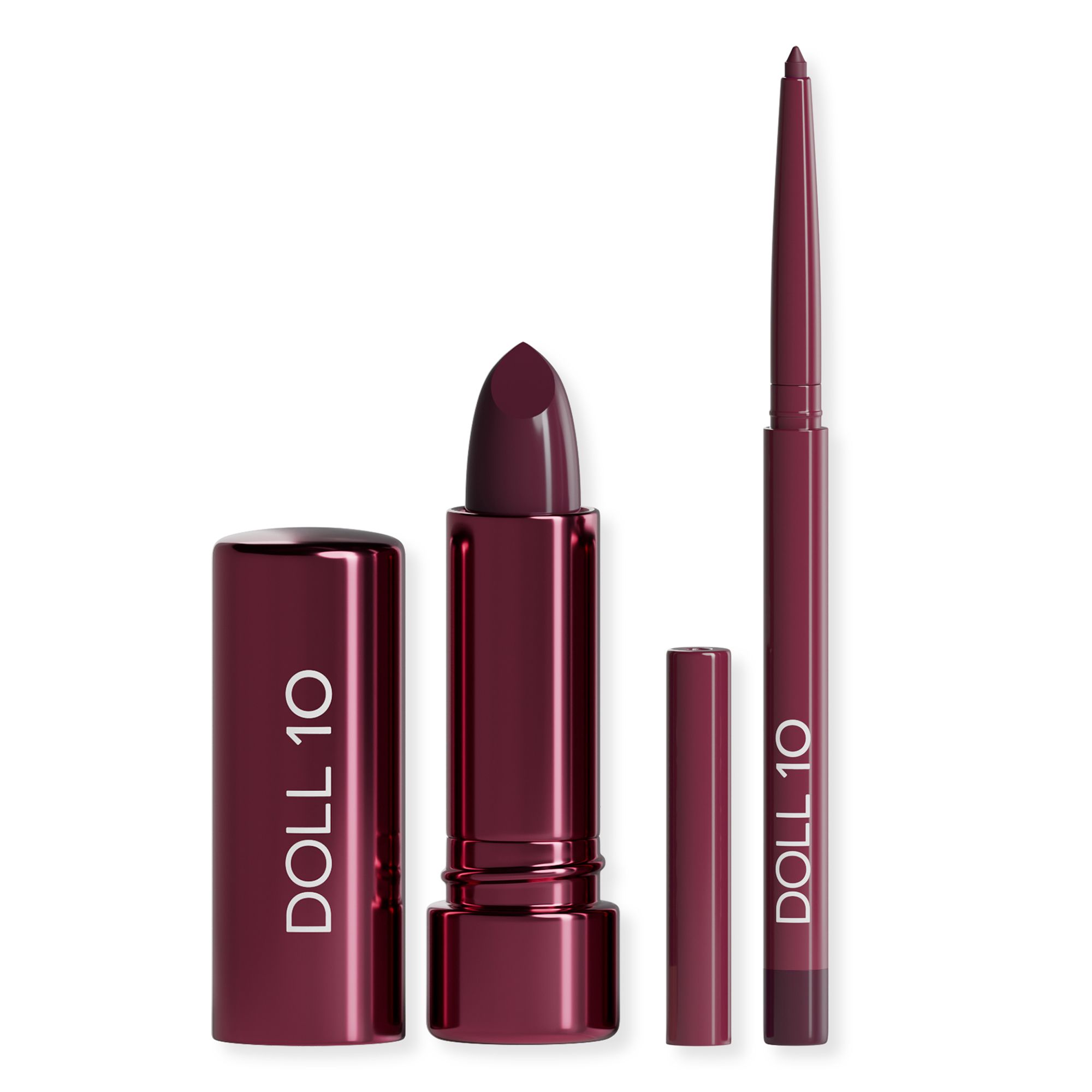 DOLL 10 BEAUTY In The Mood Lip Kit Lipliner 0,25g Lippenstift 3,2g