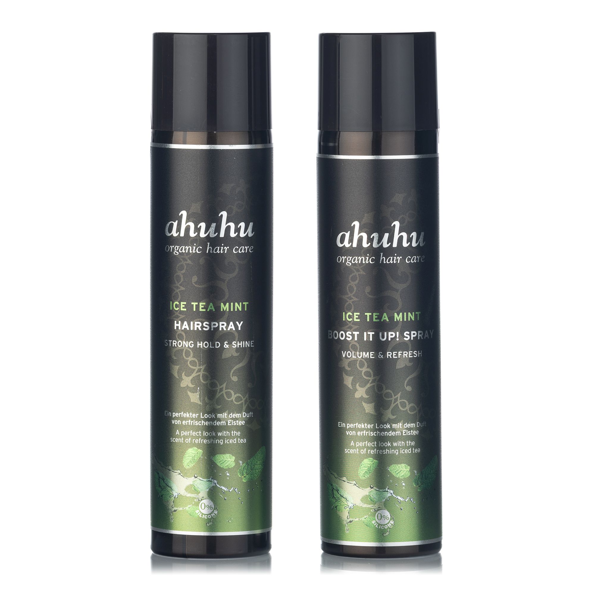 ahuhu Ice Tea Mint Boost It Up Spray & Hairspray je 300ml