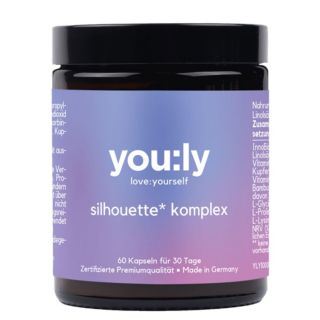 you:ly Silhouette Komplex mit InnoBio® CLA 60 Kapseln (33 g) für 30 Tage