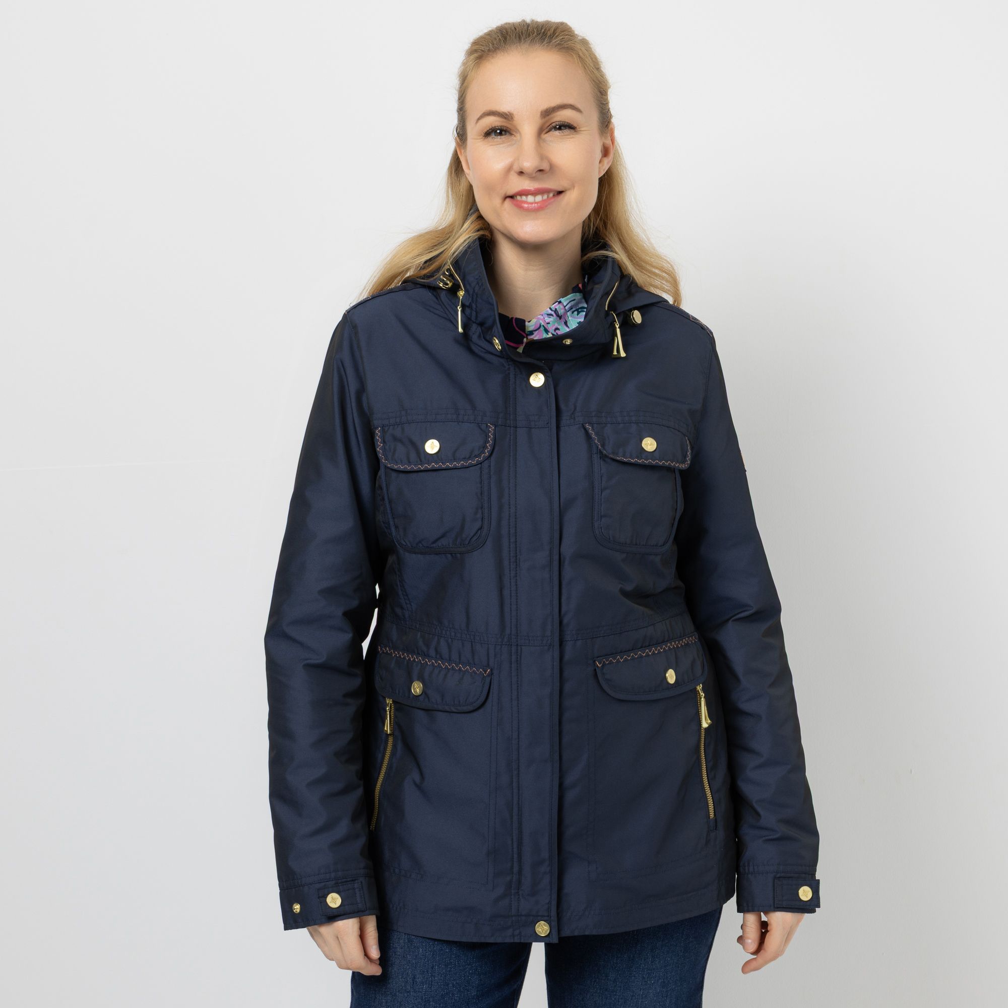 DAWID by Dawid Tomaszewski Jacke, Kapuze Taille mit Tunnelzug figurumspielend