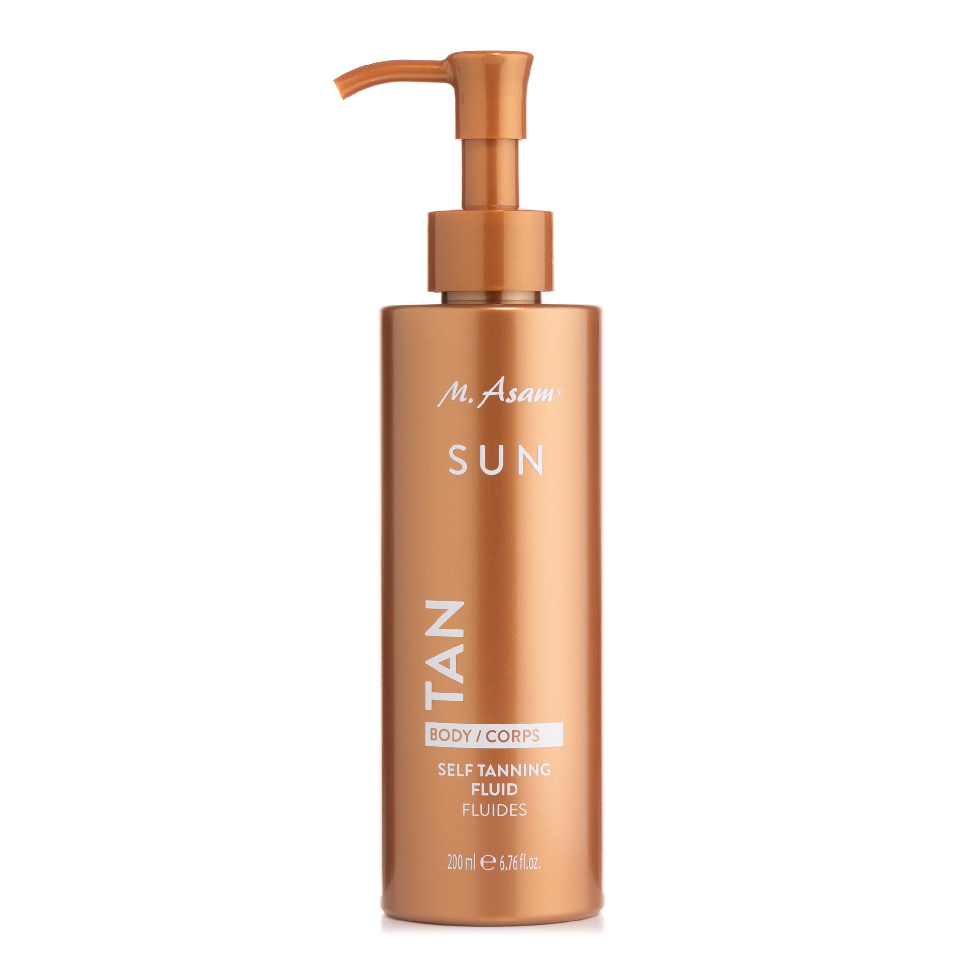 M.ASAM® SUN Self Tanning Fluid mit Panthenol 200ml