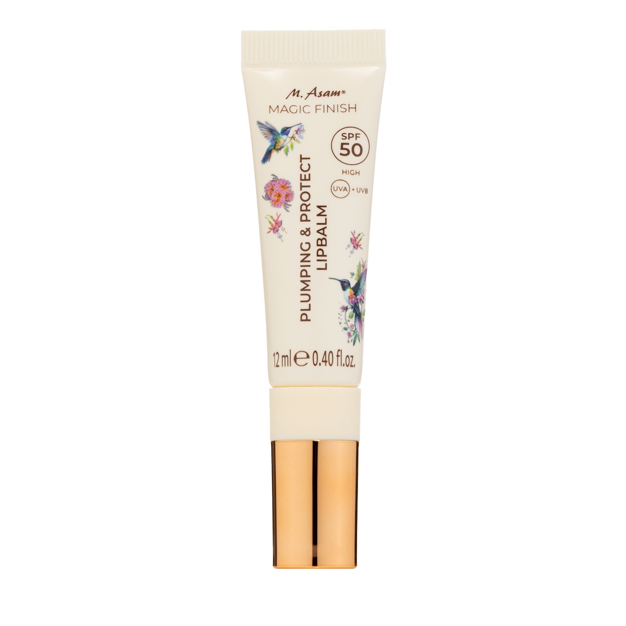 M.ASAM® Magic Finish Plumping & Protecting Lip Balm SPF 50 12ml Colibri Edition