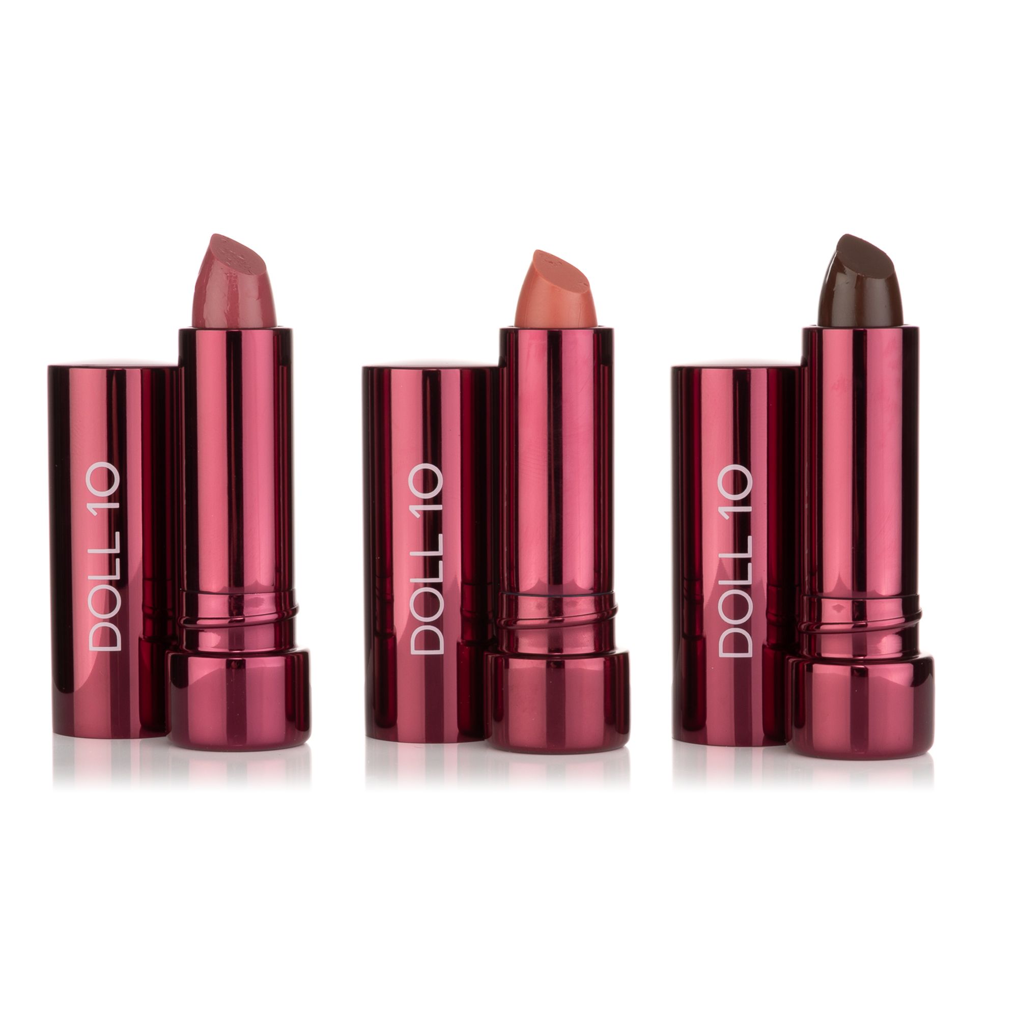 DOLL 10 BEAUTY In the Mood Lippenstift-Set 3x 3,2g