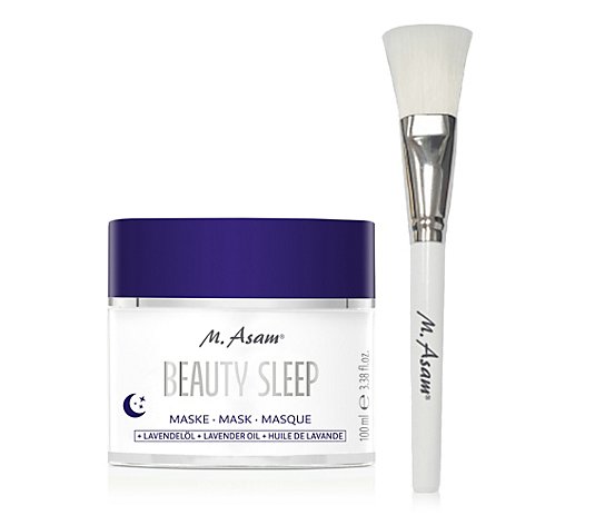 M.ASAM® Skin Hero Beauty Sleep Maske 100ml & Maskenpinsel
