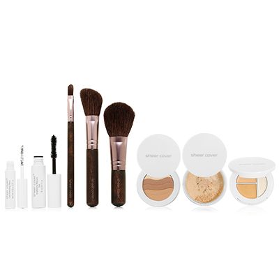 sheer cover® Studio Make-up-Set 5-tlg. inkl. 3 Pinsel