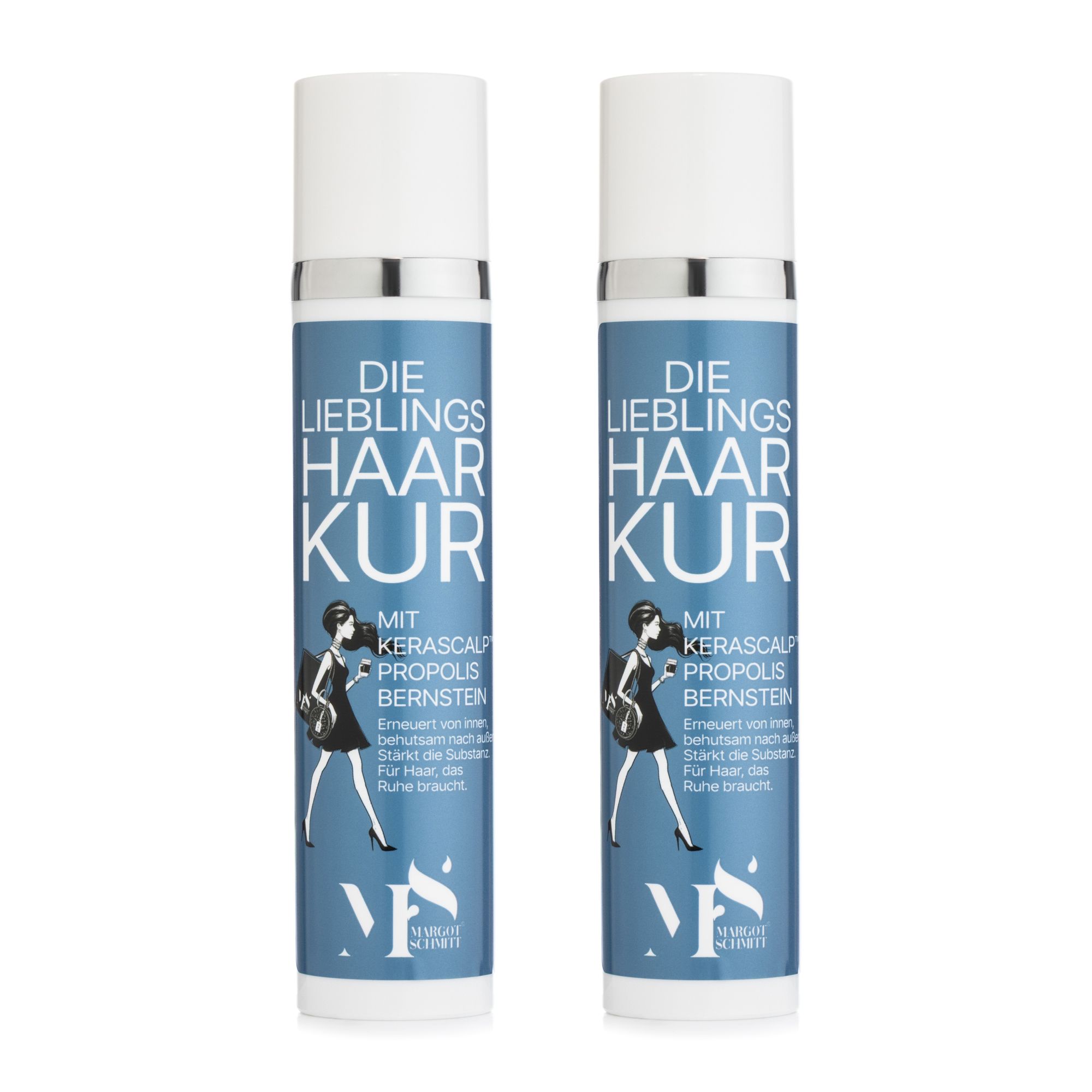 MARGOT SCHMITT® Lieblinge Lieblings Haar Kur mit Kerascalp™ 2x100ml