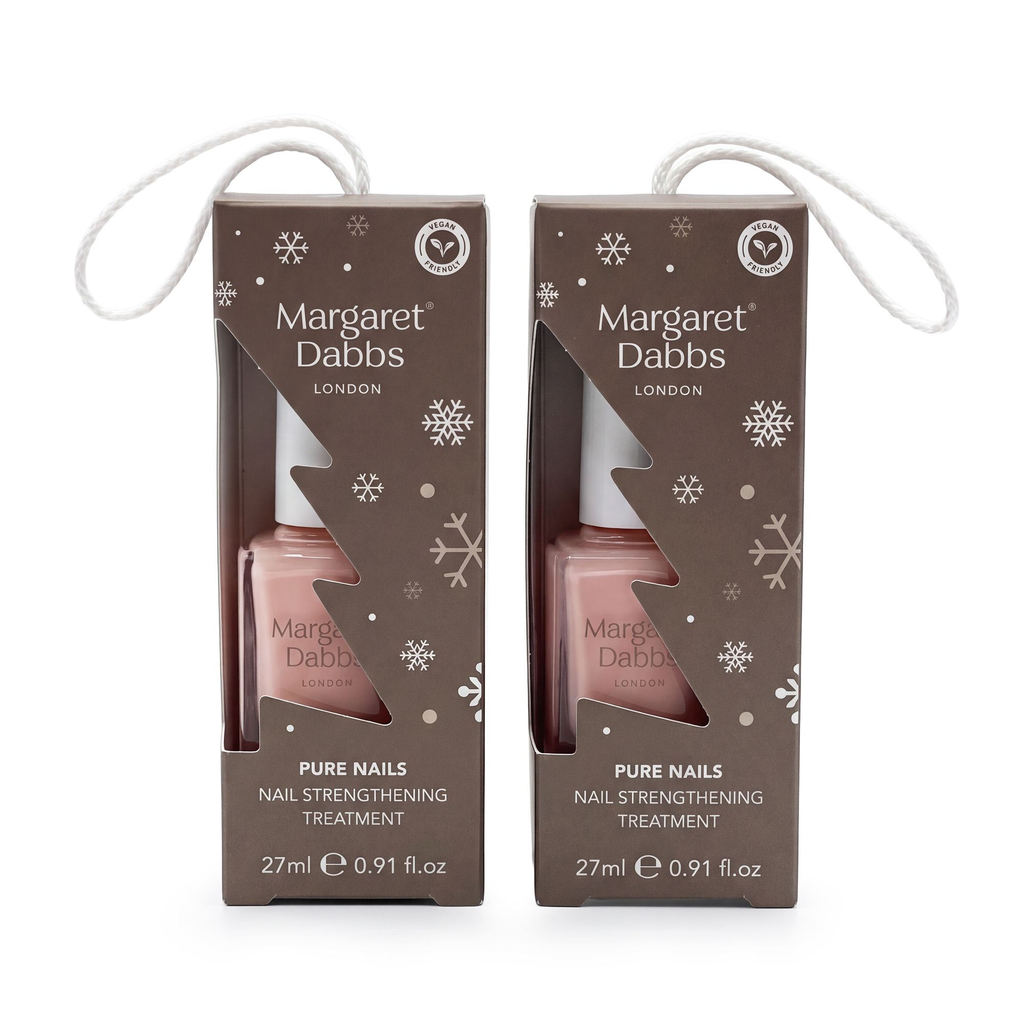MARGARET DABBS LONDON Nail Strengthening Treatment Supersize Duo 2x 27ml