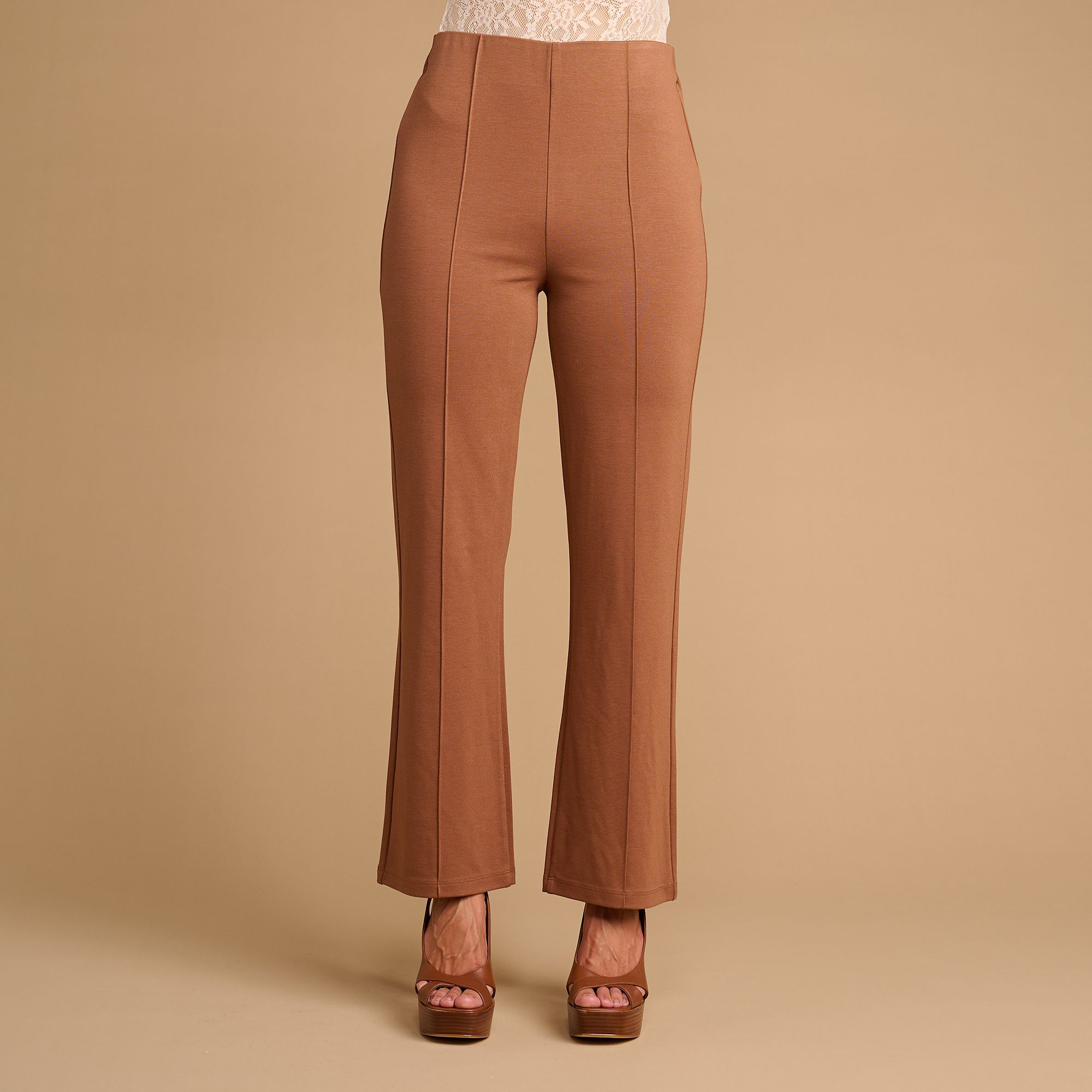 SCHIFFHAUER MUNICH® Hose Italy lange Form Rundumdehnbund weites Bein