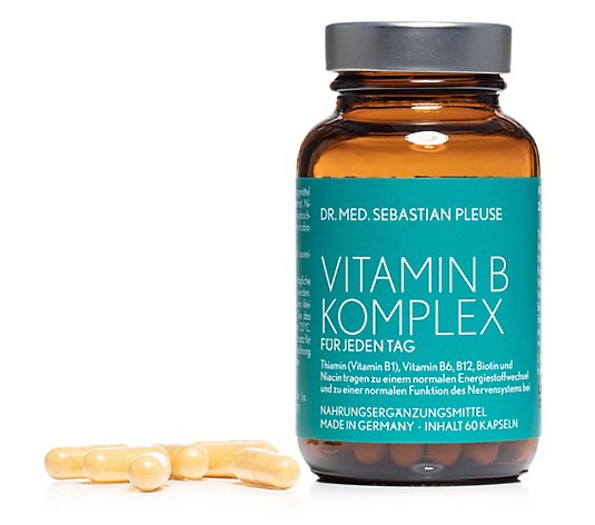 Dr. med. Sebastian Pleuse Vitamin B-Komplex 60 Kapseln für 60 Tage