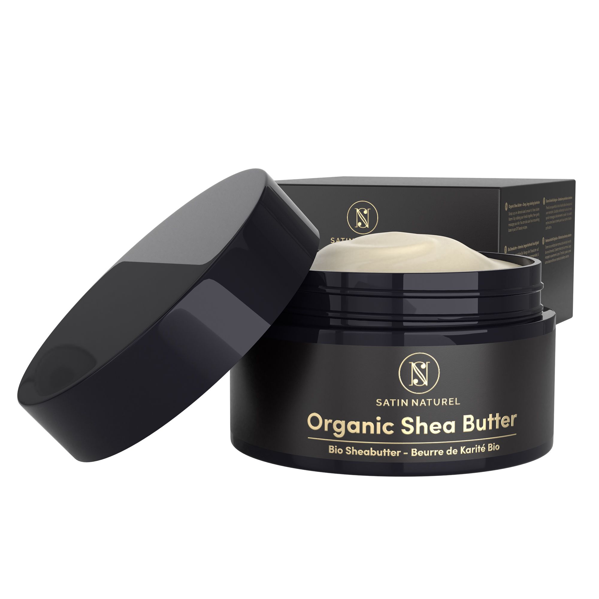 SATIN NATUREL Bio Shea Butter 200ml QVC.de