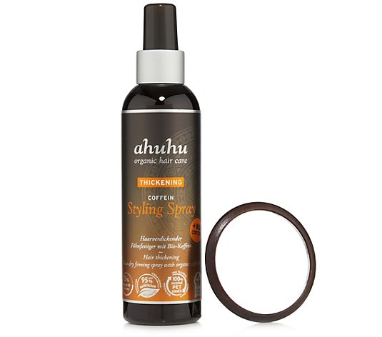 ahuhu organic hair care Thickening Styling Spray 200ml & Pocket Mirror