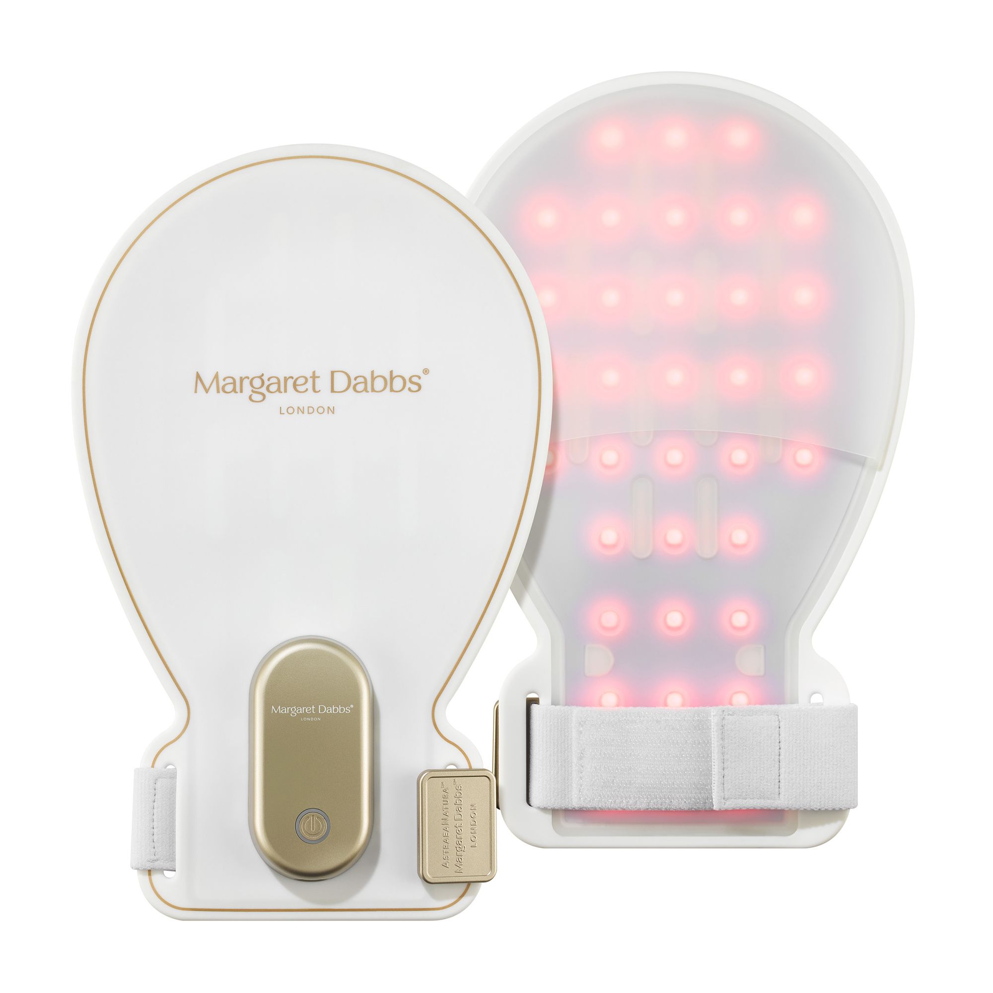 MARGARET DABBS LONDON AstraeaNatura™ Silikon LED Handpflege-Tool mit Tasche