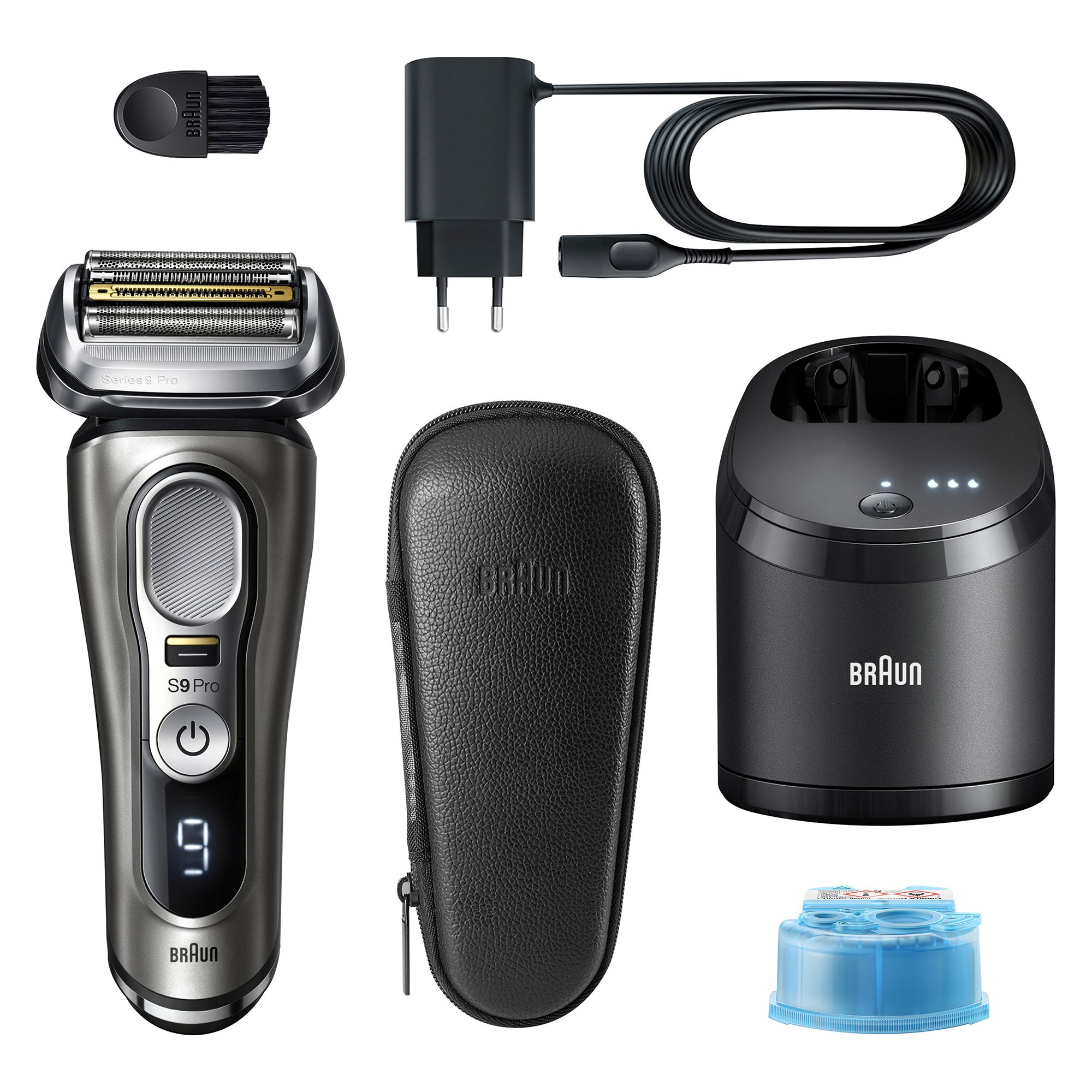 BRAUN Series 9 Pro 9485cc WET & DRY Herrenrasierer mit Reisetasche