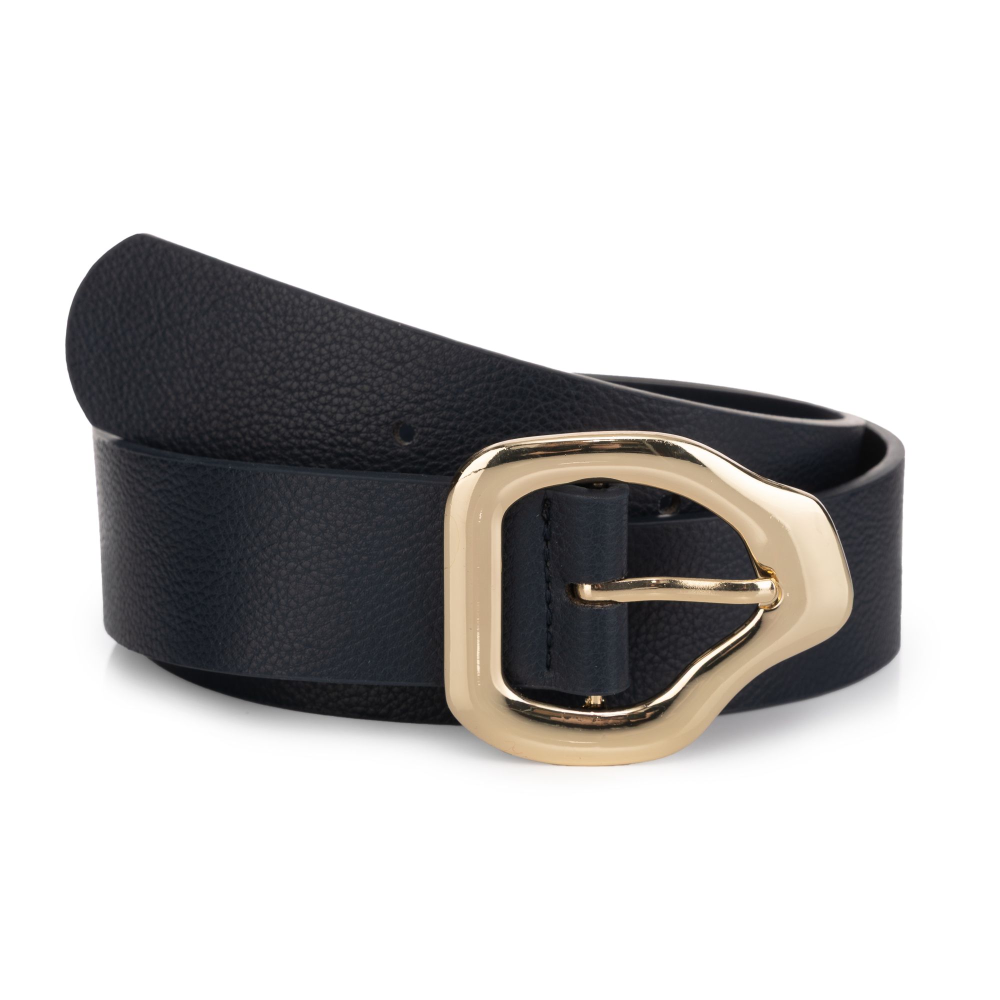 KIM & CO. Gürtel Leder-Optik Metall-Schliesse 6 Einzelgrössen