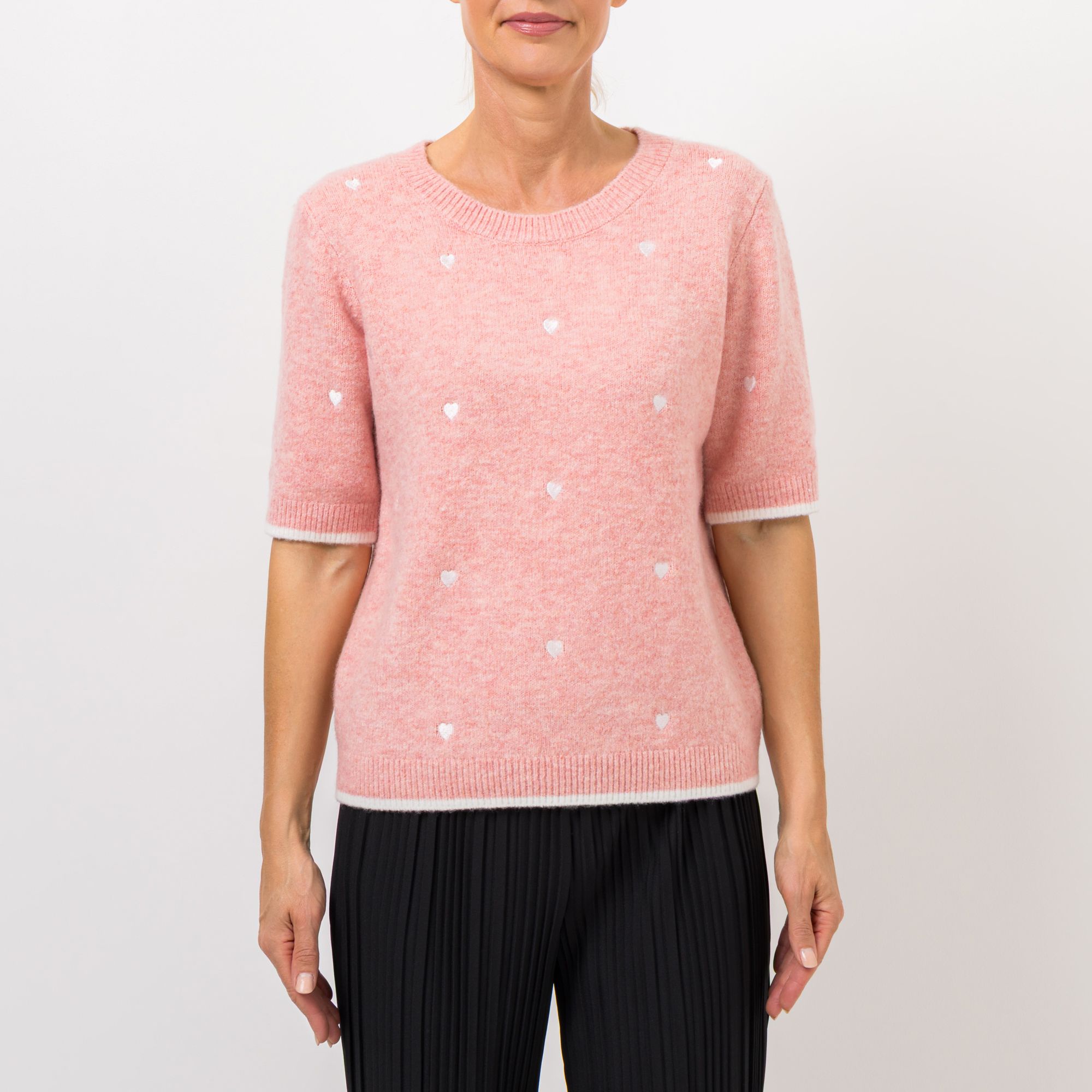 STEFFEN SCHRAUT Pullover langer 1/2-Arm Rundhalsausschnitt figurumspielend