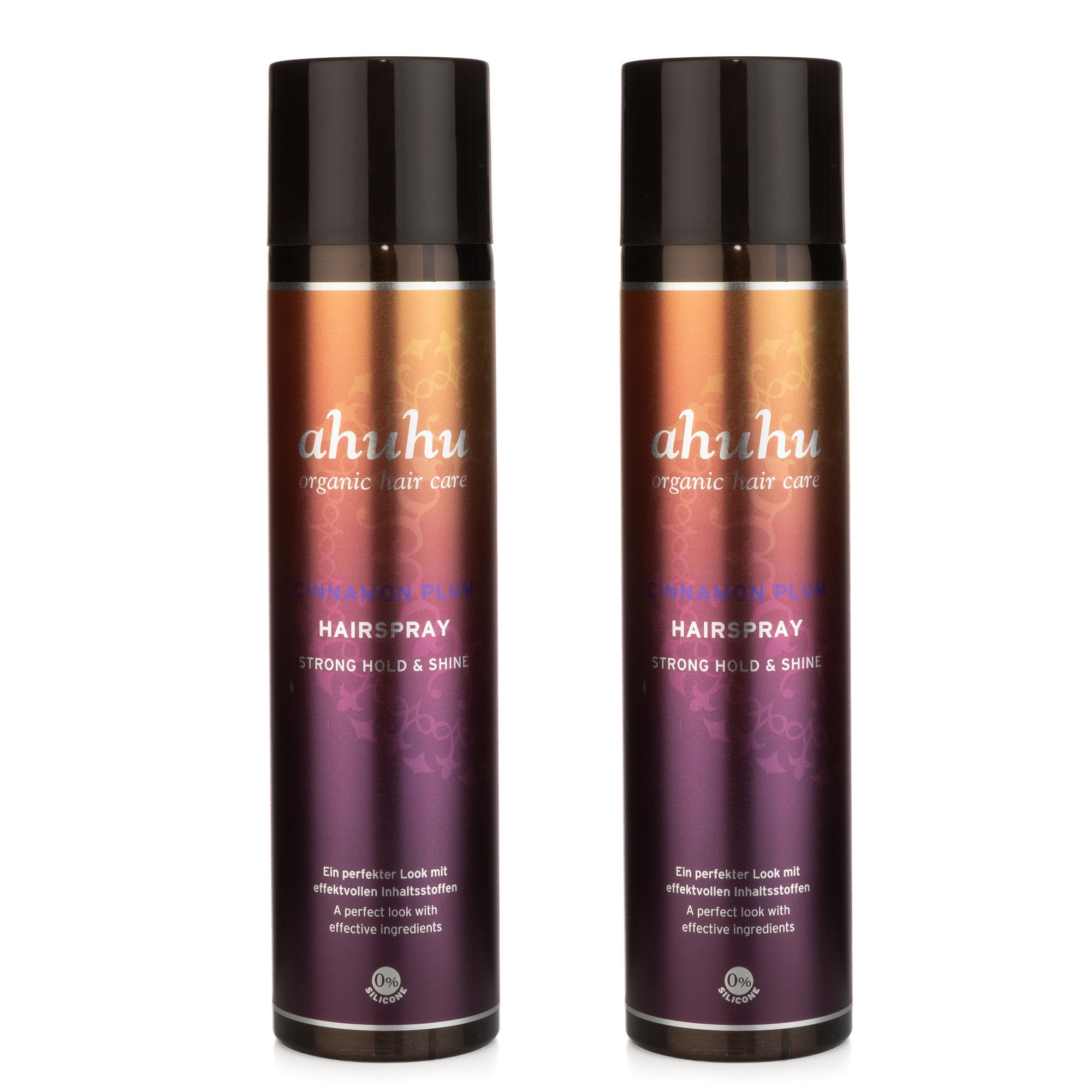 ahuhu Cinnamon Plum Hairspray Duo 2x 300ml