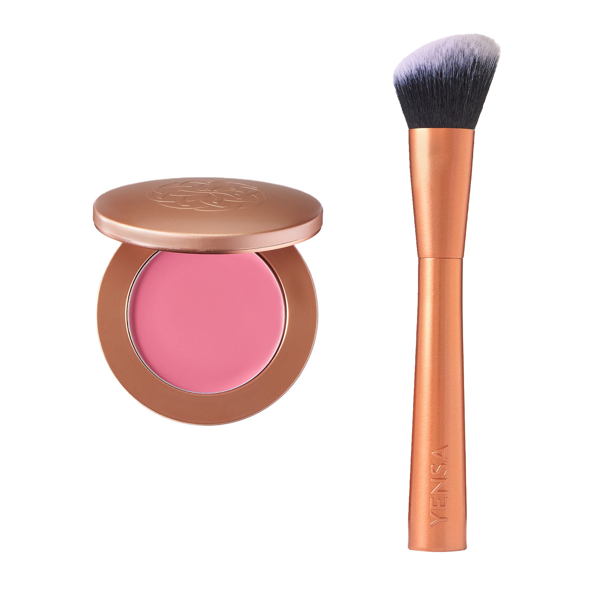 YENSA Super Serum Silk Cream Blush mit Pinsel 6g
