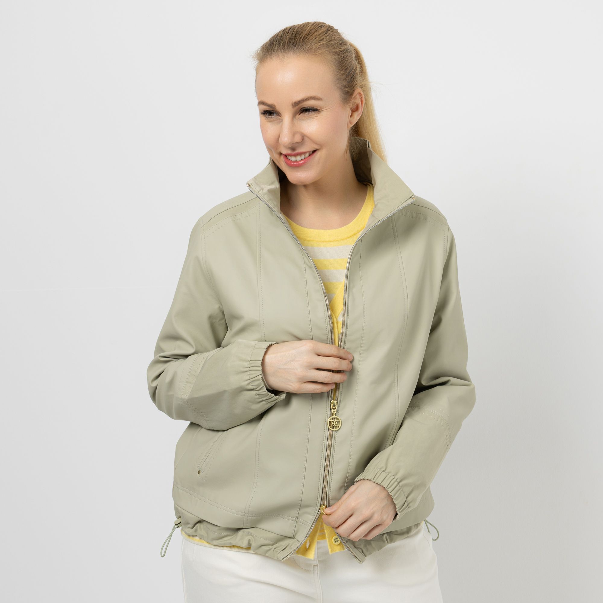 DAWID by Dawid Tomaszewski Jacke, kurze Form Nappalederimitat figurumspielend