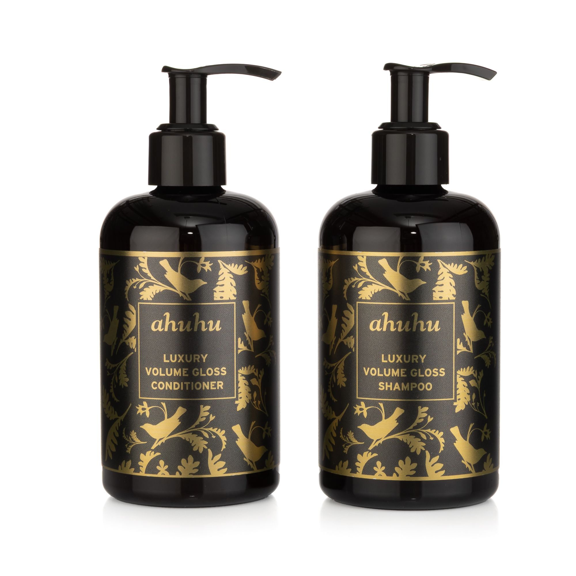 ahuhu Luxury Volume Gloss Shampoo & Conditioner je 250ml