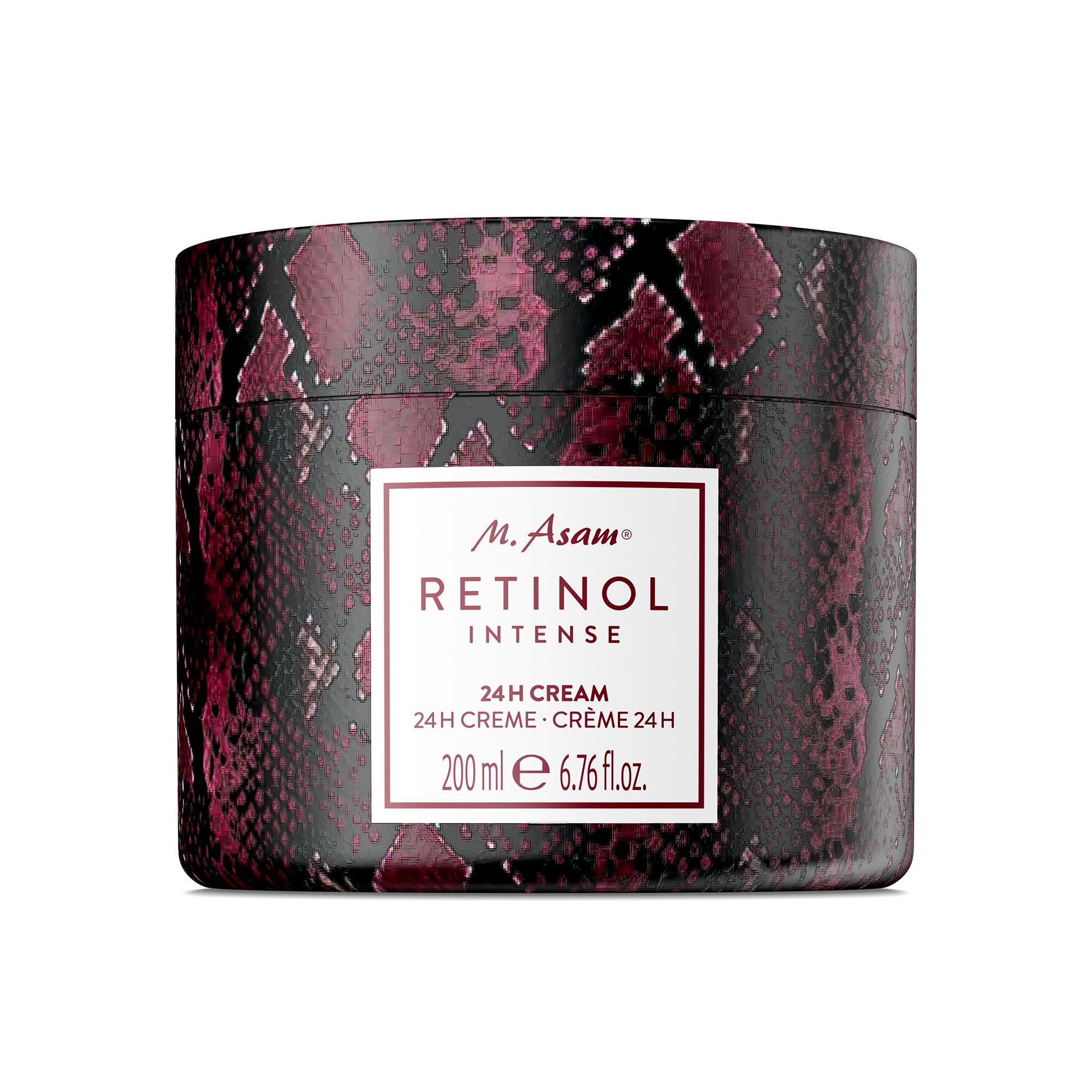 M.ASAM® Retinol Intense 24H Gesichtscreme 200ml Snake Edition