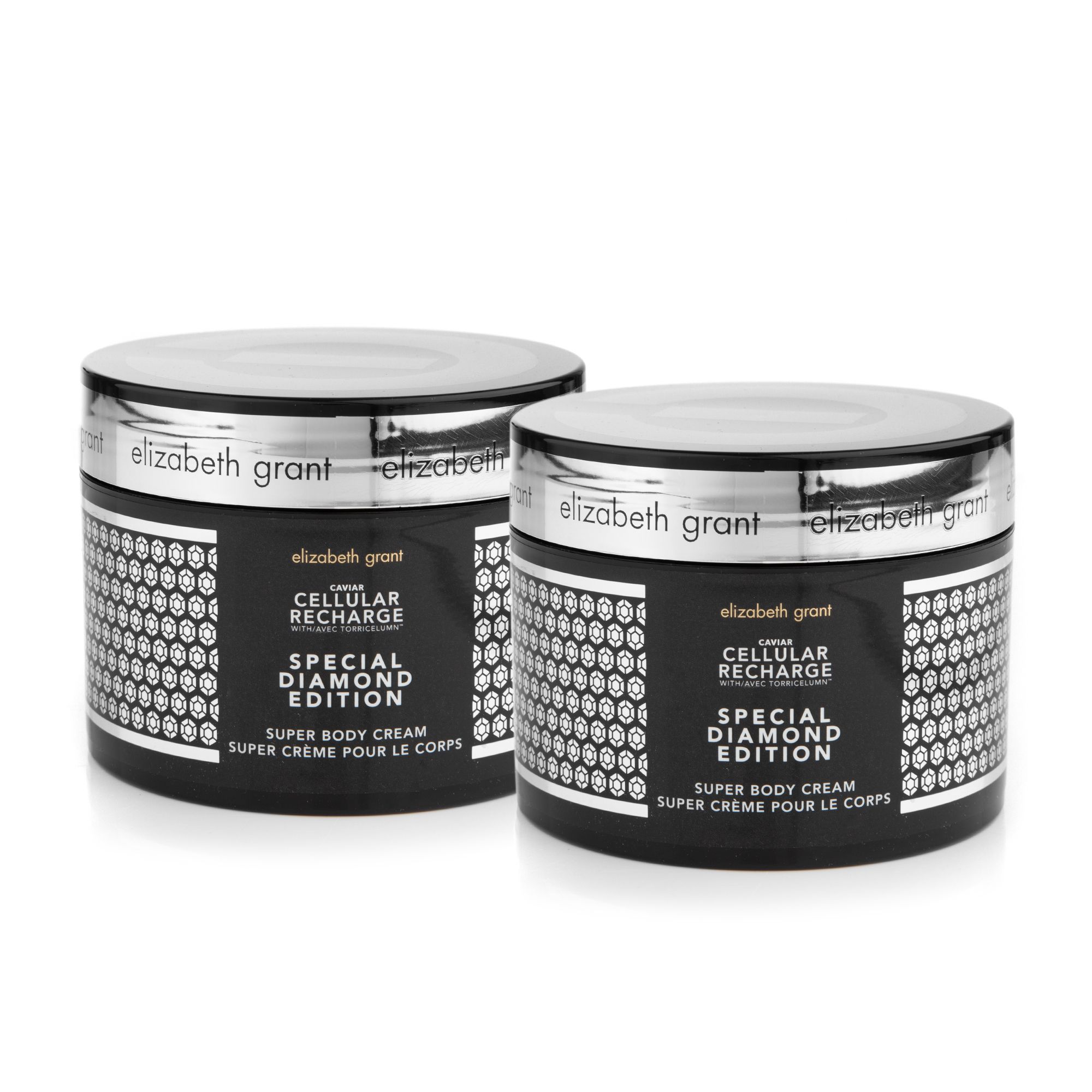 ELIZABETH GRANT Caviar Diamond Edition Body Cream 2x 400ml QVC.de