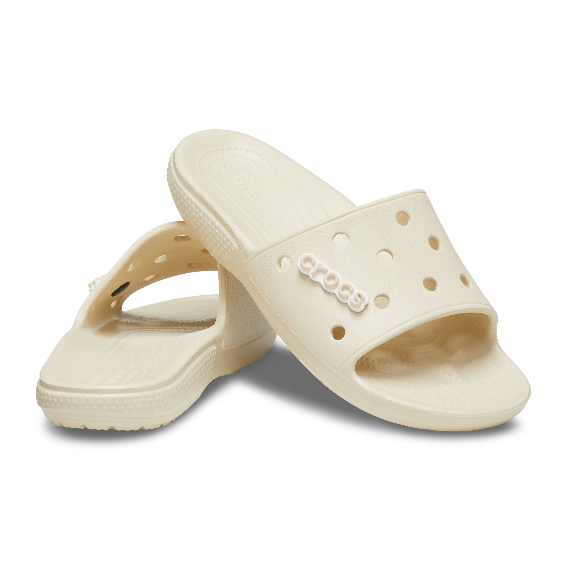 CROCS™ Unisex-Sandale Classic Slide inkl. Crocs Jibbitz™ ultraleicht