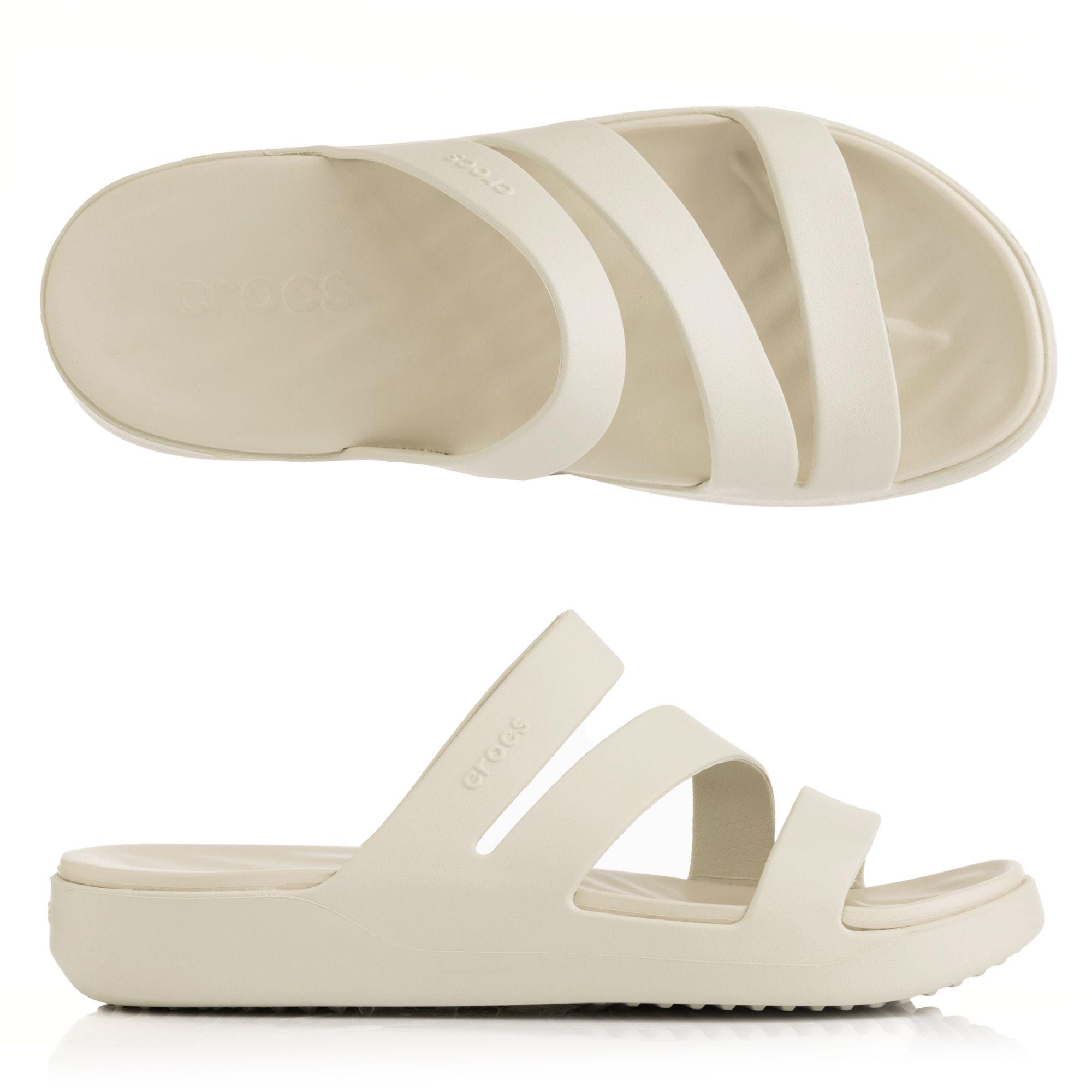 CROCS™ Damen Pantolette Getaway Strappy leicht Croslite™