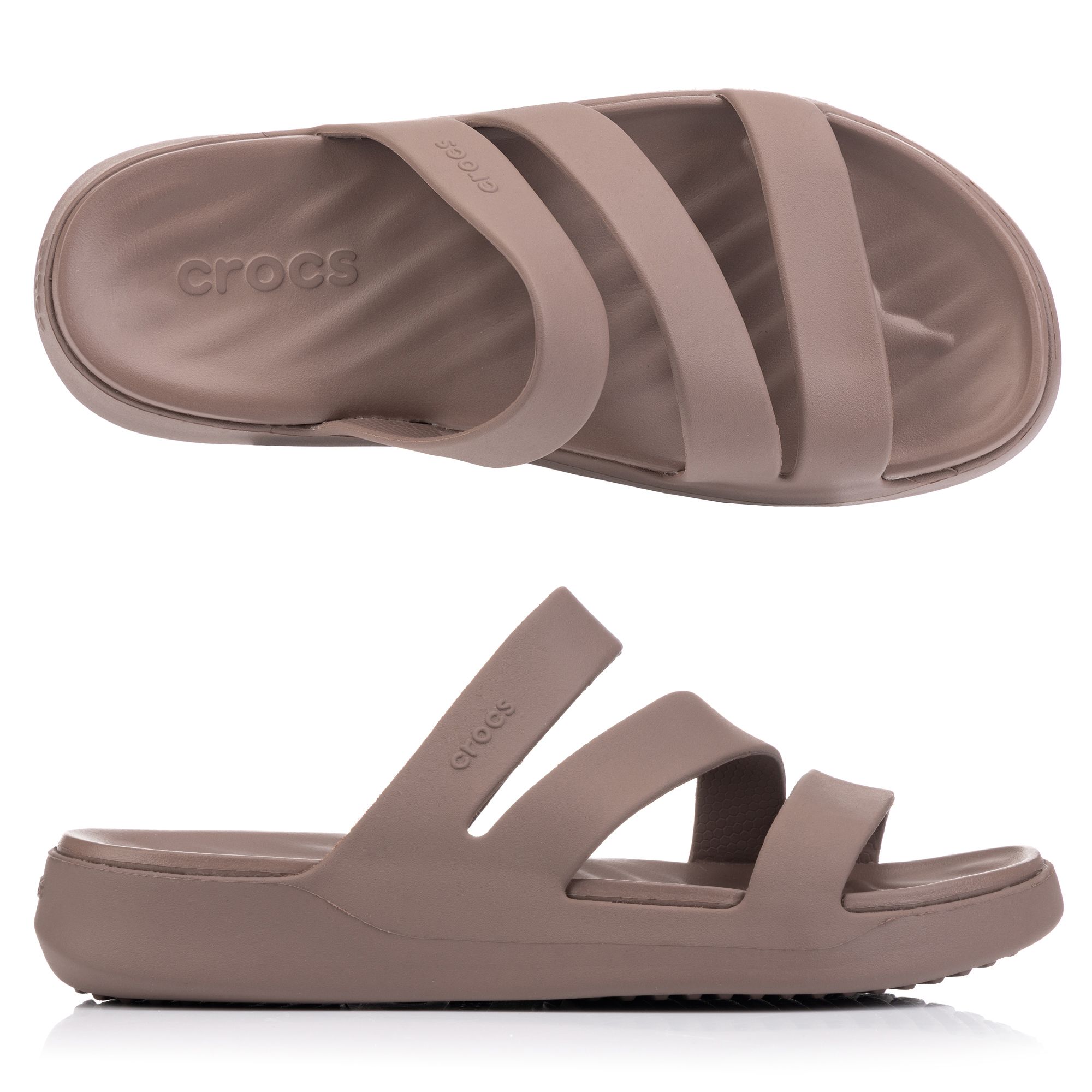 CROCS™ Damen Pantolette Getaway Strappy leicht Croslite™