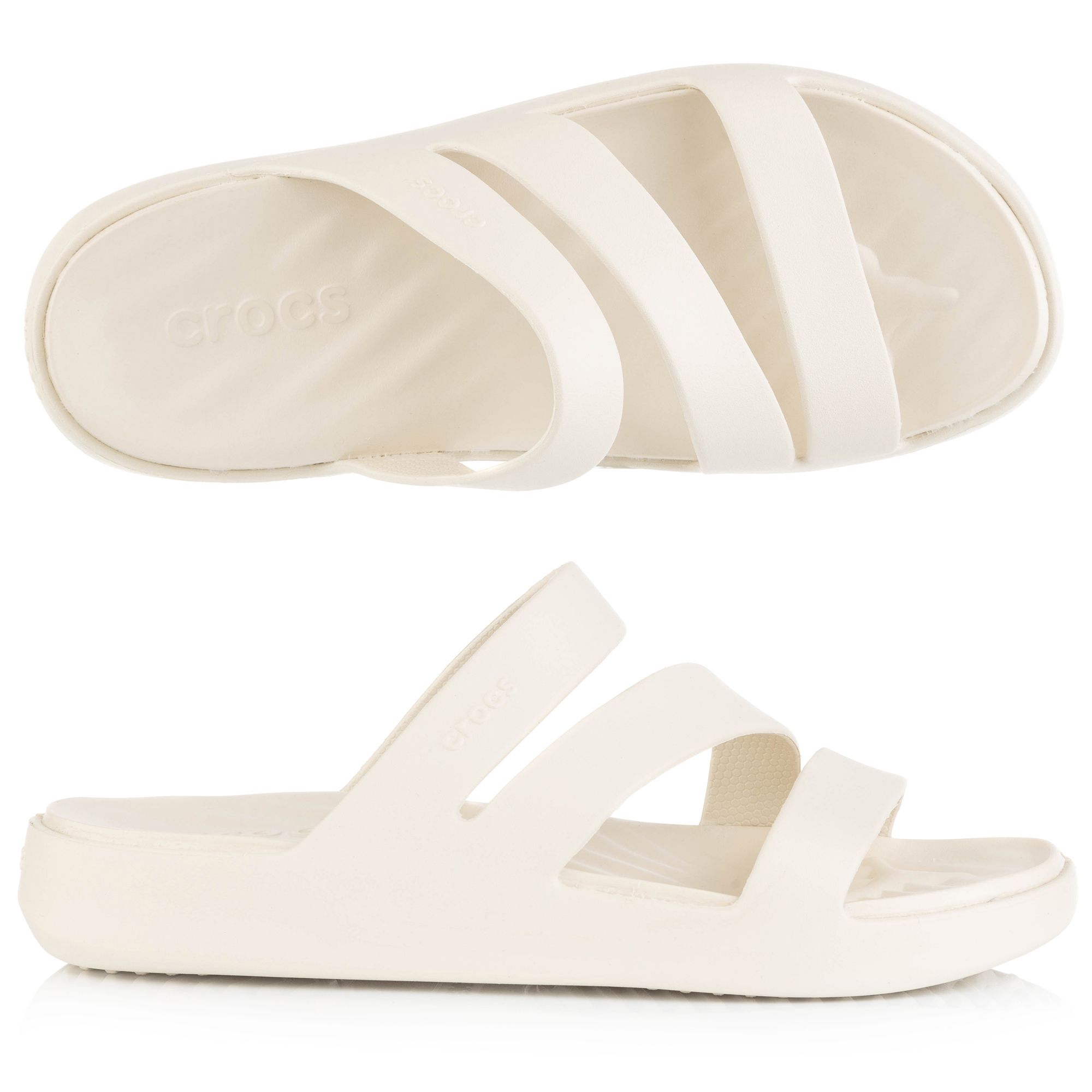 CROCS™ Damen Pantolette Getaway Strappy leicht Croslite™