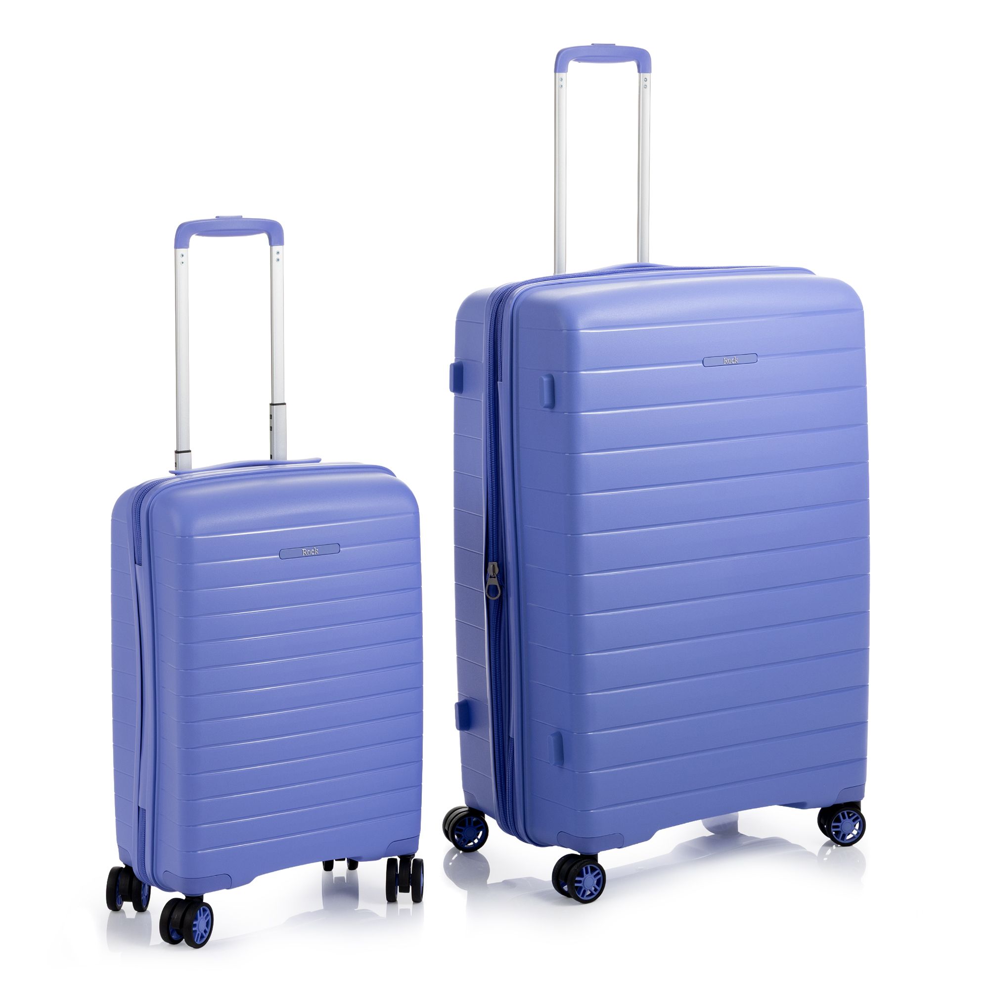 ROCK Reisegepäck 2er-Set Palma Hartschalenkoffer erweiterbarer Zipper