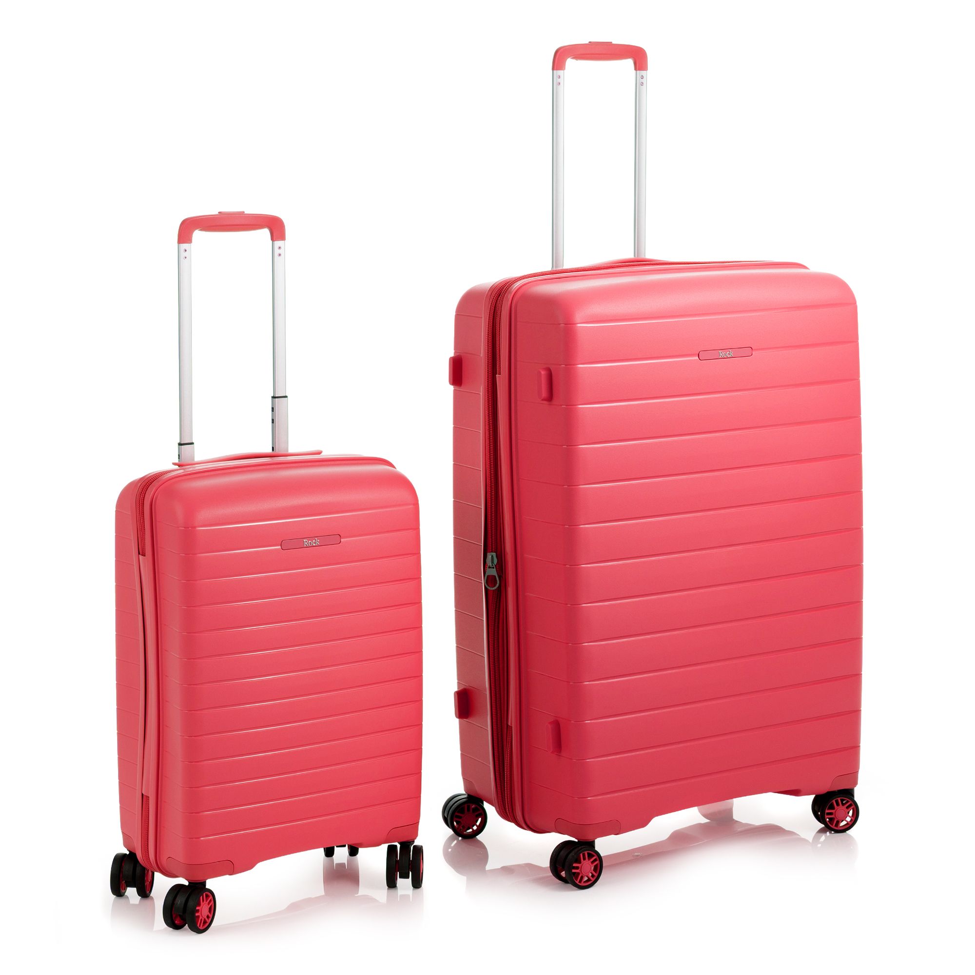 ROCK Reisegepäck 2er-Set Palma Hartschalenkoffer erweiterbarer Zipper