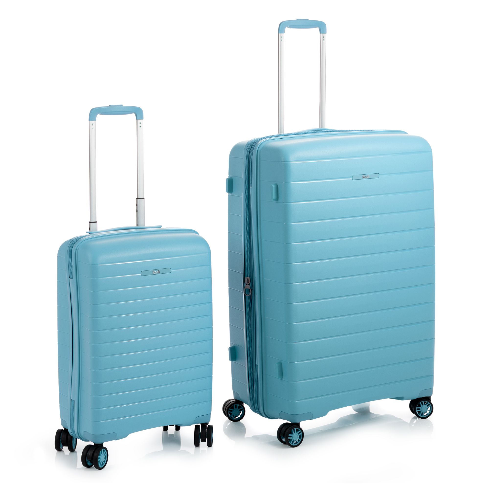 ROCK Reisegepäck 2er-Set Palma Hartschalenkoffer erweiterbarer Zipper