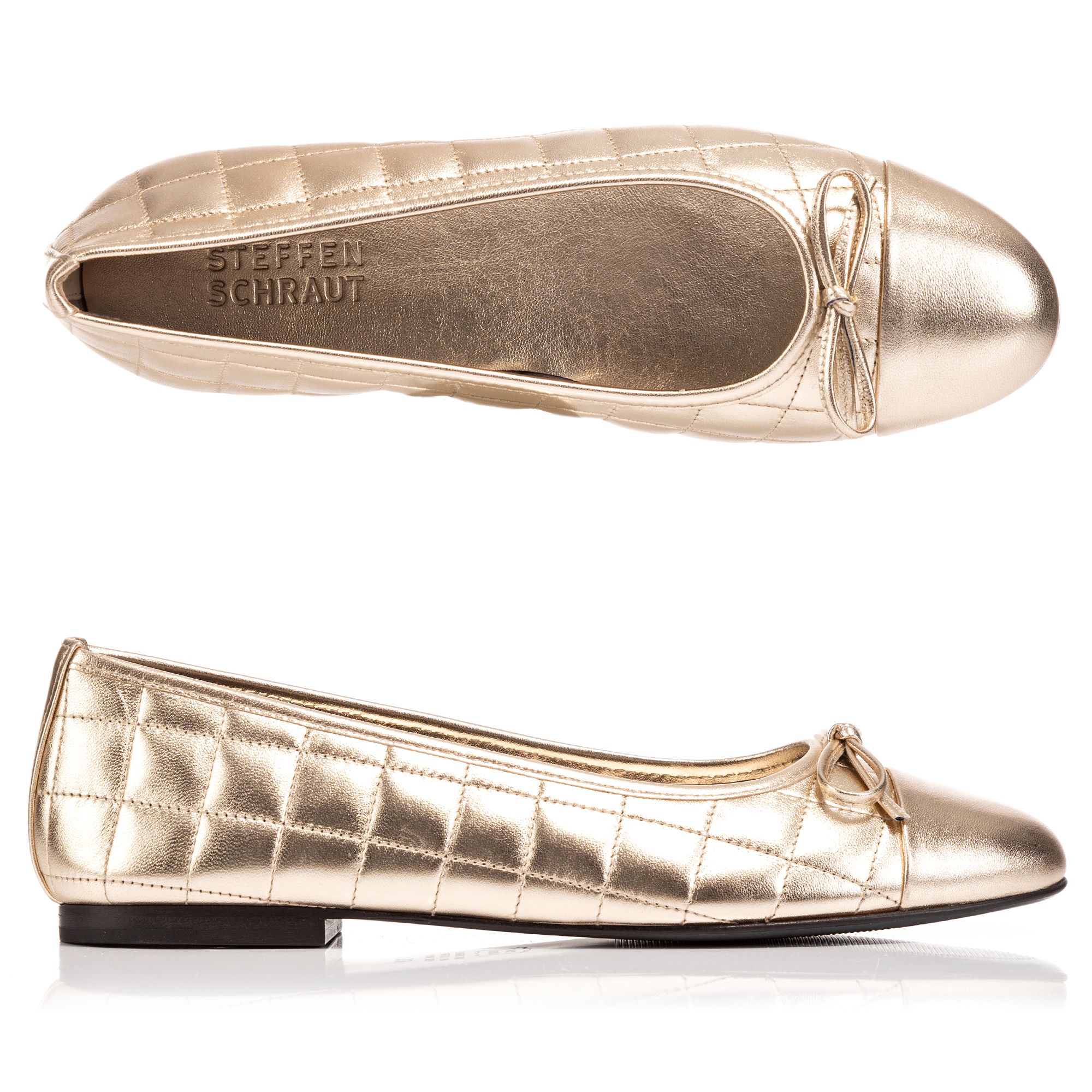 STEFFEN SCHRAUT by Kennel & Schmenger Ballerina echt Leder Absatz ca. 1cm