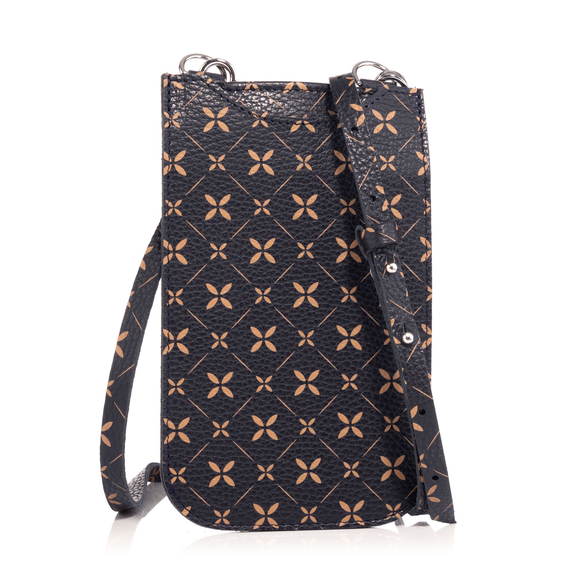 VITAFORM Handytasche Nappaleder Mikrofaser Futter verstellbarer Riemen