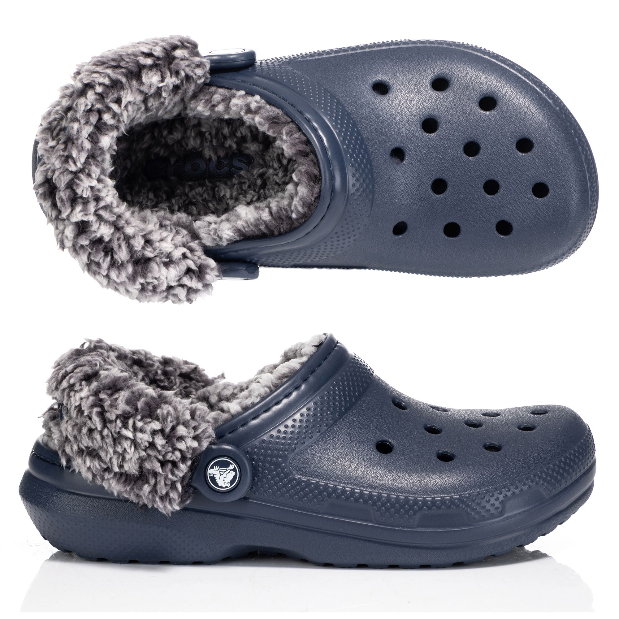 CROCS™ Damen-Cloq Classic Fleece Lined ultraleicht Dual Crocs Comfort™