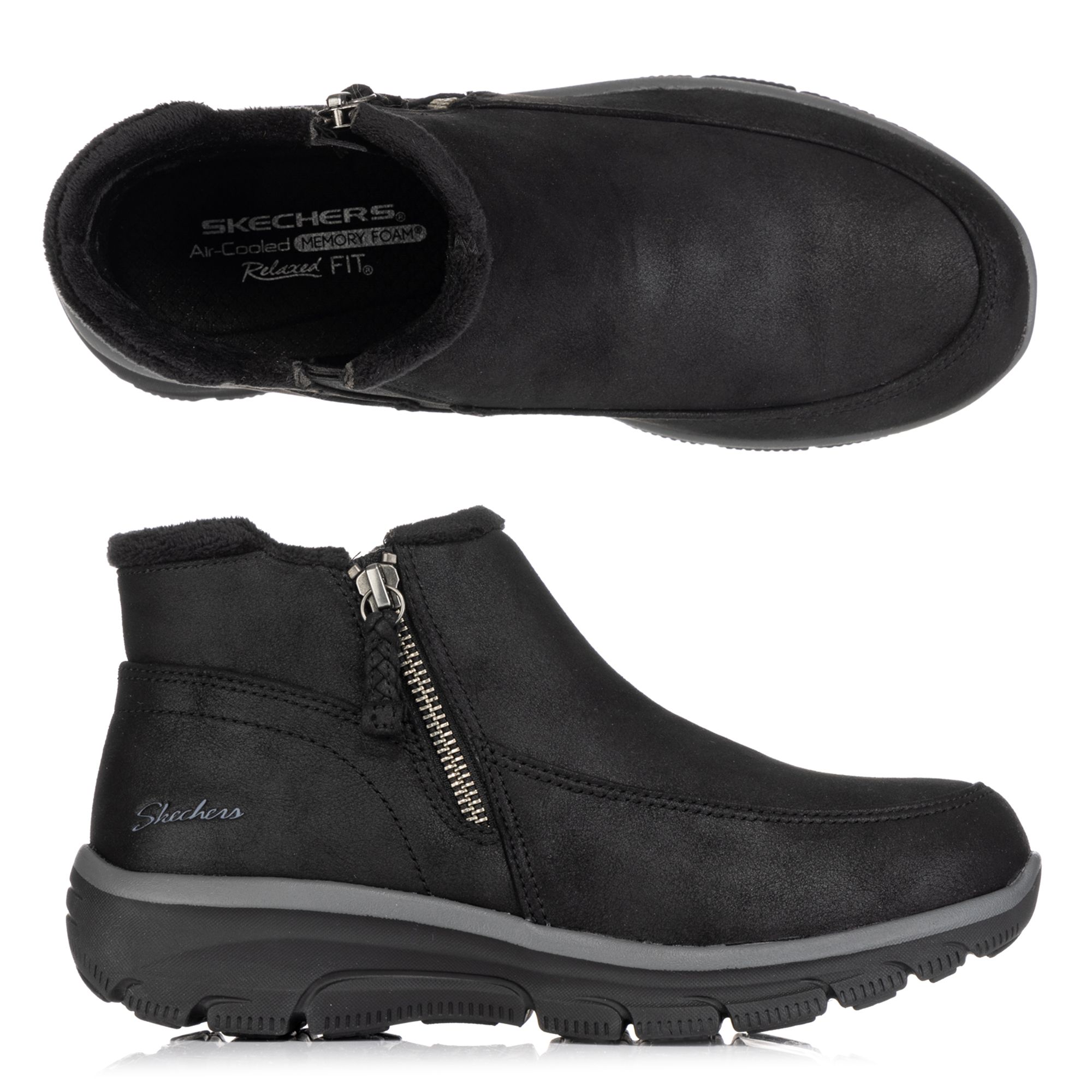 SKECHERS Damen-Stiefelette Modern Comfort Winter wasserabweisend flexible Sohle