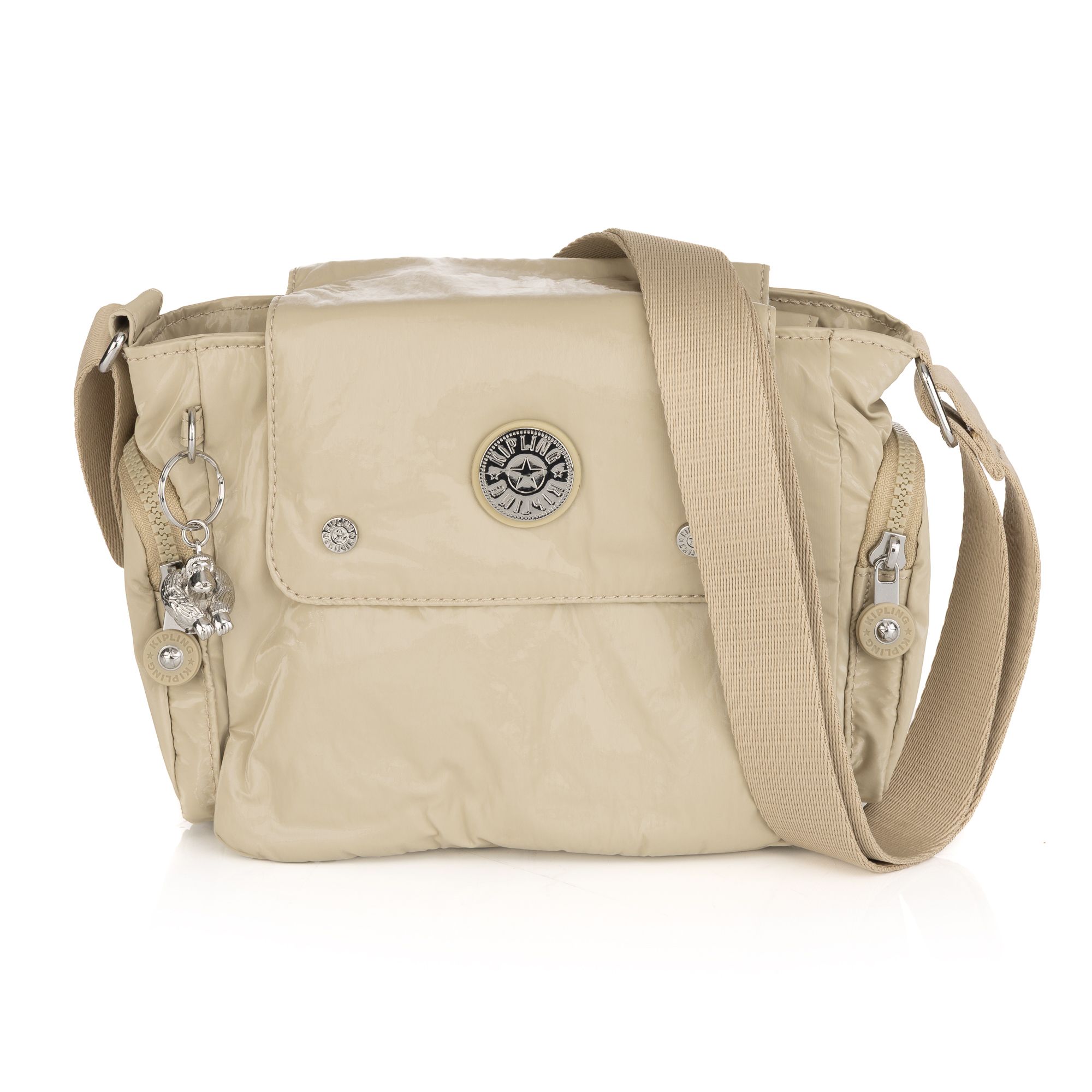 KIPLING® Umhängetasche Aberetta Überschlagfach 2 Seitenfächer