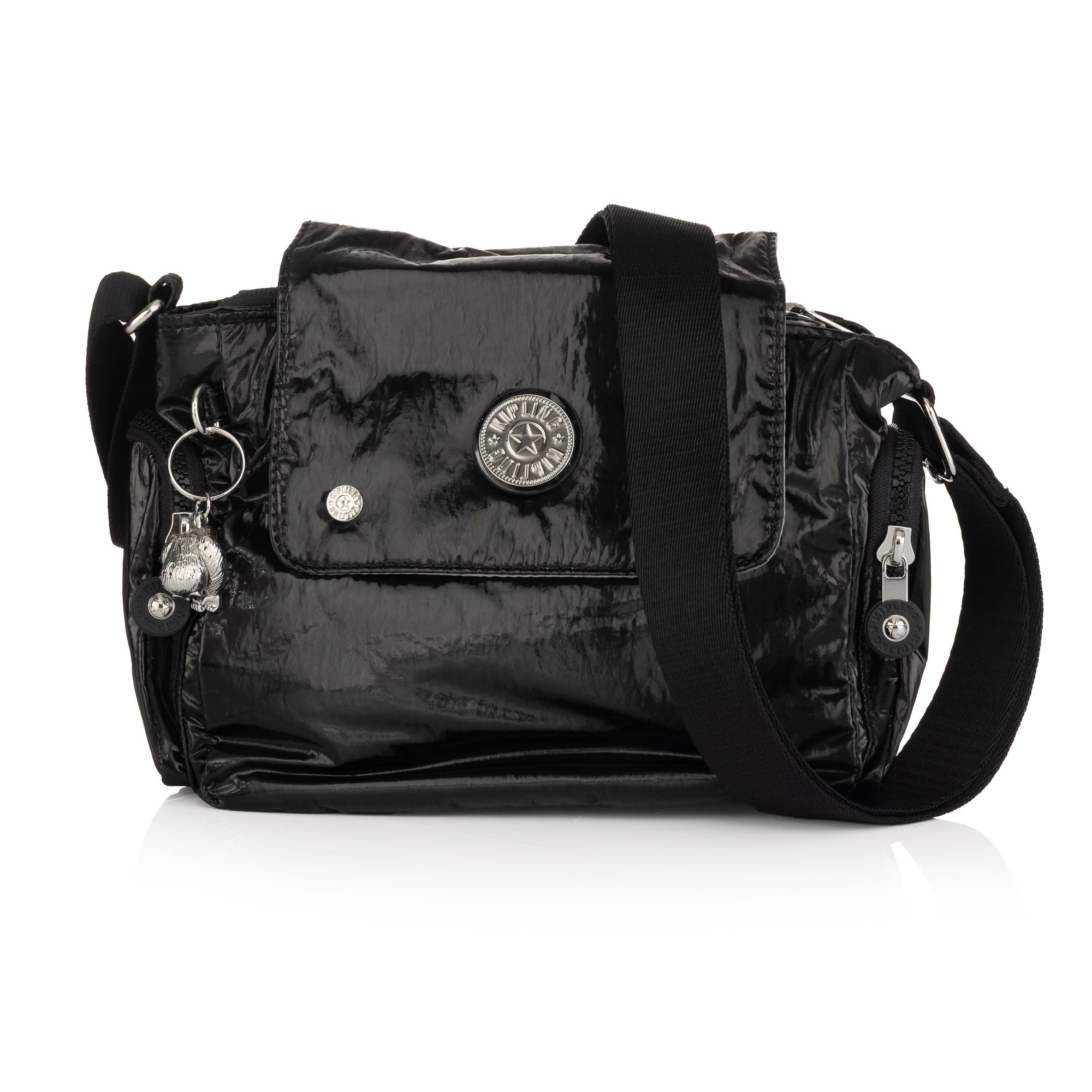 KIPLING® Umhängetasche Aberetta Überschlagfach 2 Seitenfächer