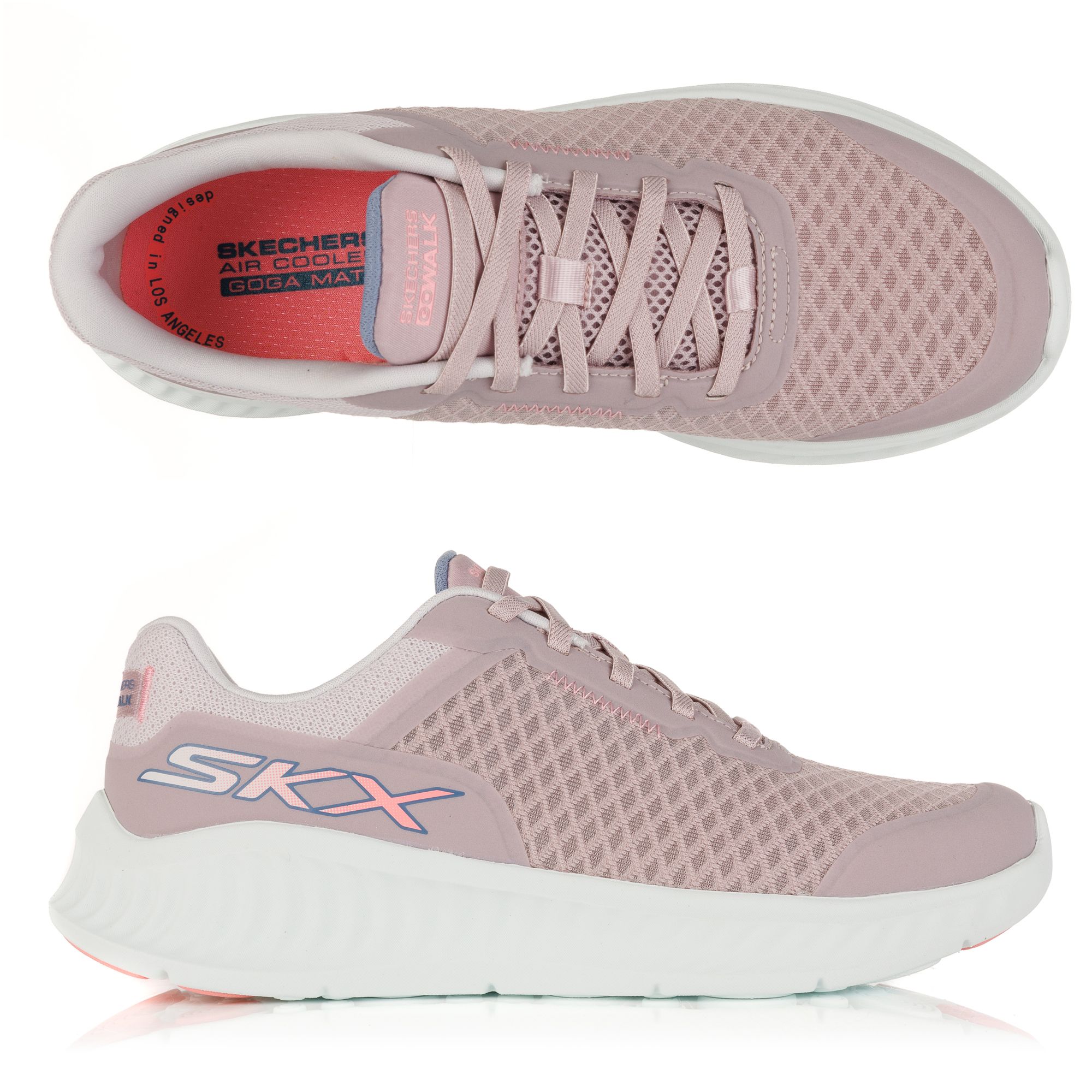 SKECHERS Damen-Slipper Go Walk Now Mesh Ultra Go® Dämpfung