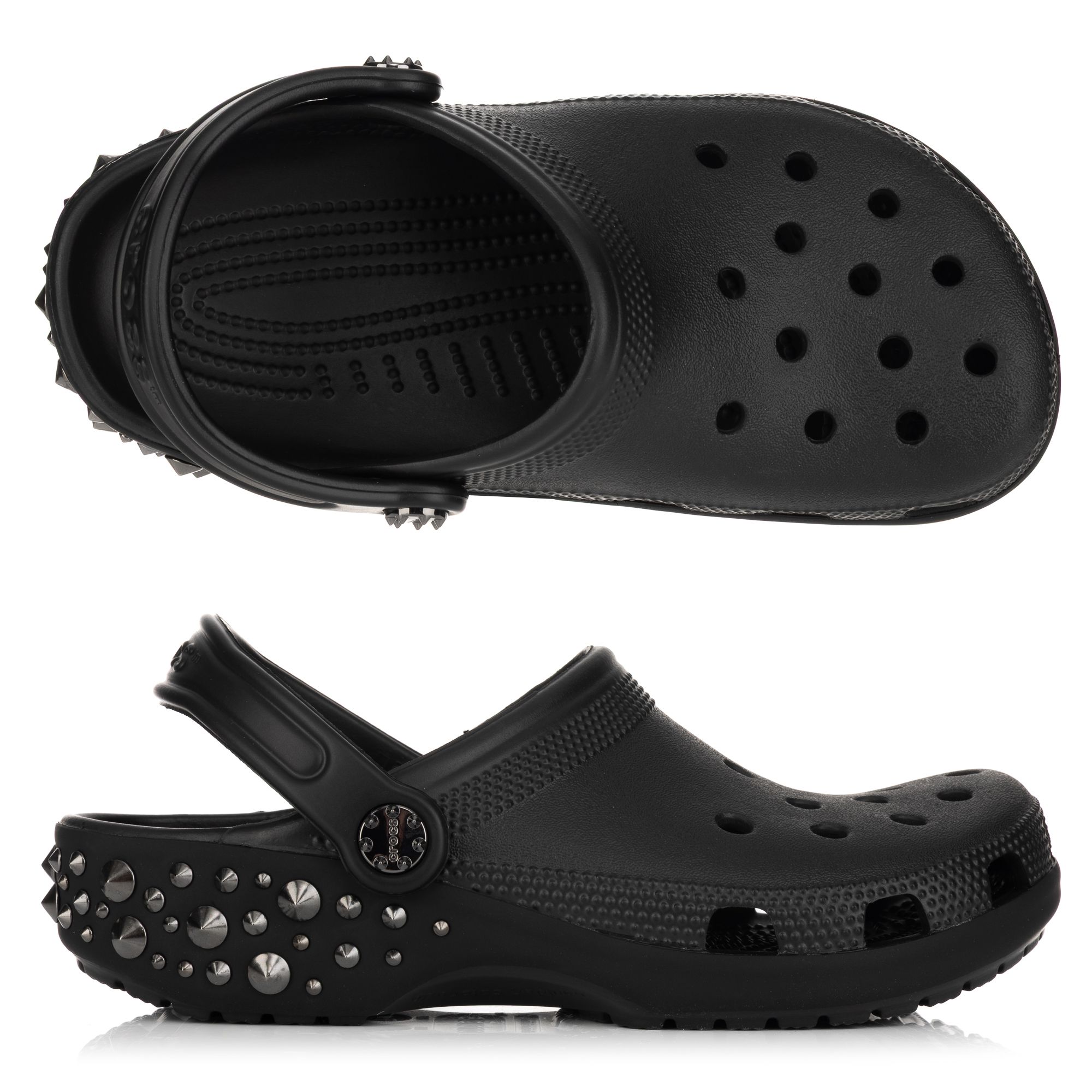 CROCS™ Damen- Clog Classic verziert Nieten