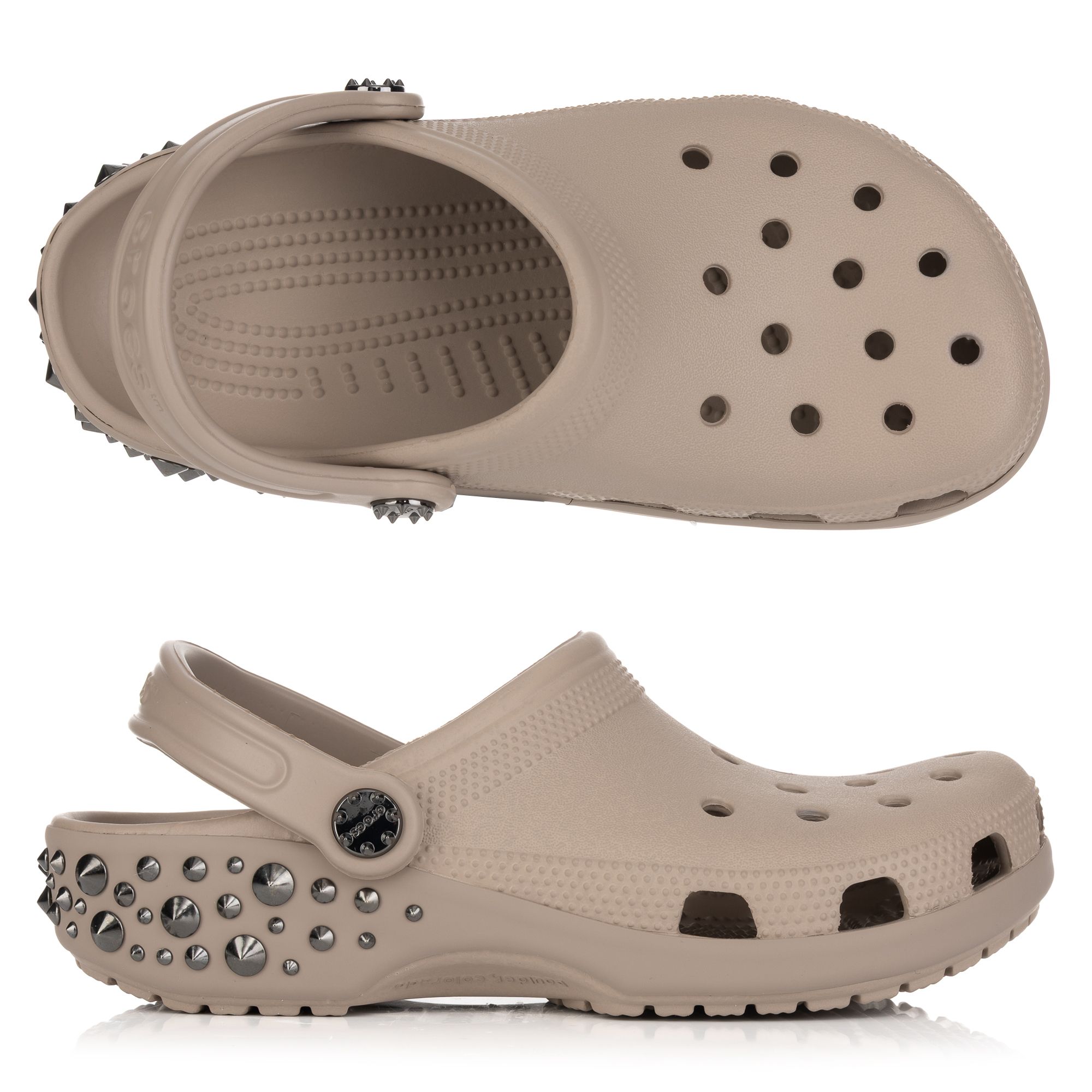 CROCS™ Damen- Clog Classic verziert Nieten