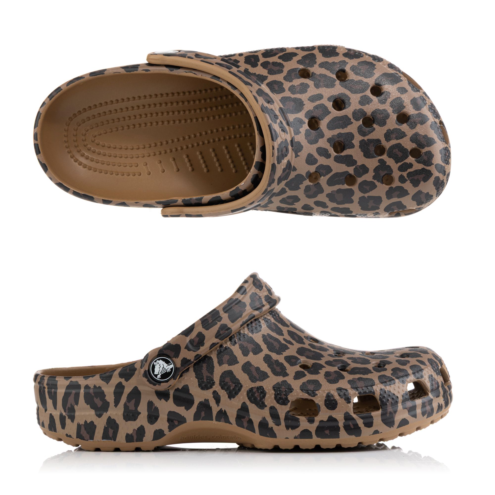 CROCS™ Damen-Cloq Classic Animal Clog ultraleicht Iconic Crocs Comfort™
