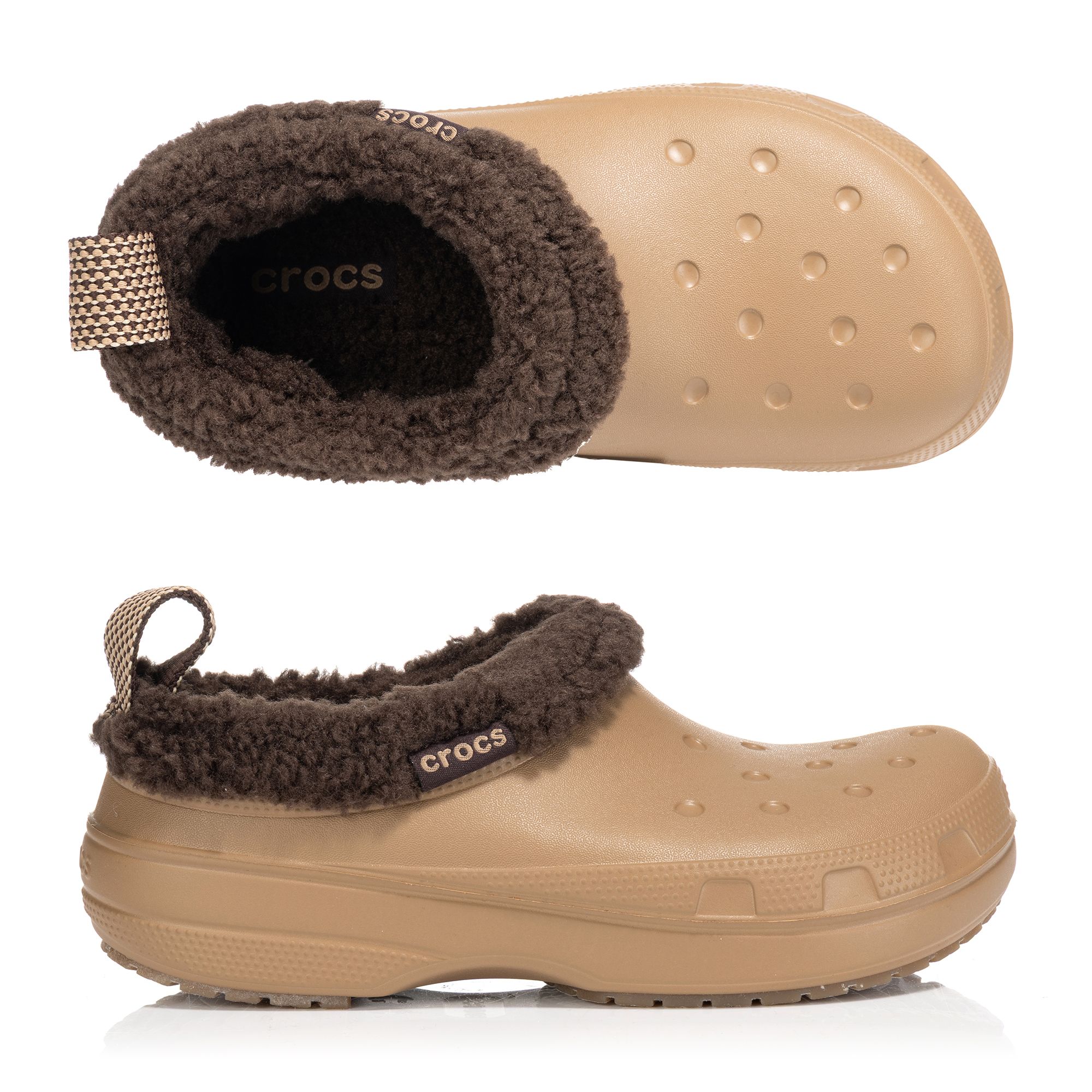 CROCS™ Damen-Sabot Classic Lined Shorty gefüttert Dual Crocs Comfort™