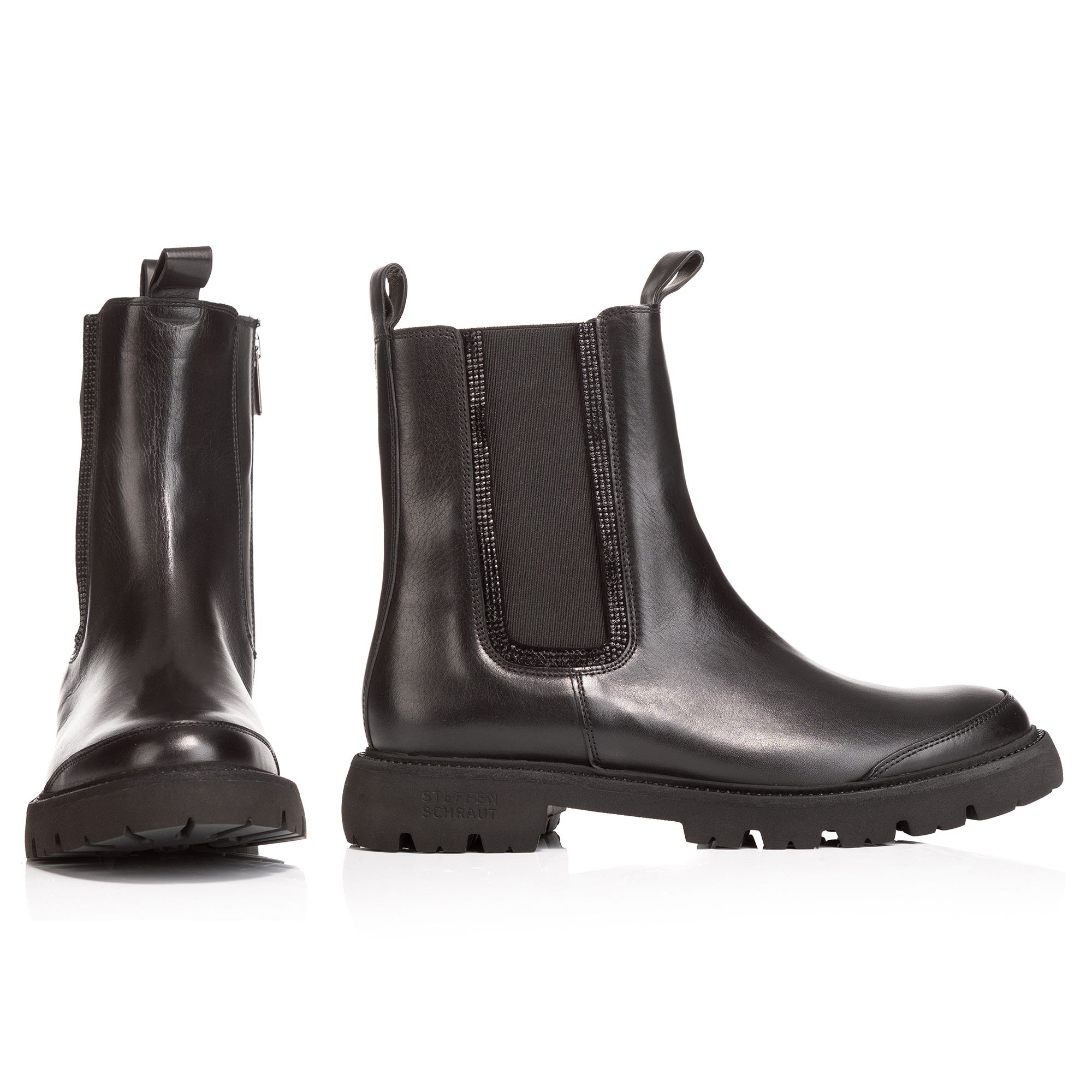 STEFFEN SCHRAUT by Kennel & Schmenger Damen-Stiefelette echt Leder Reißverschluss innen