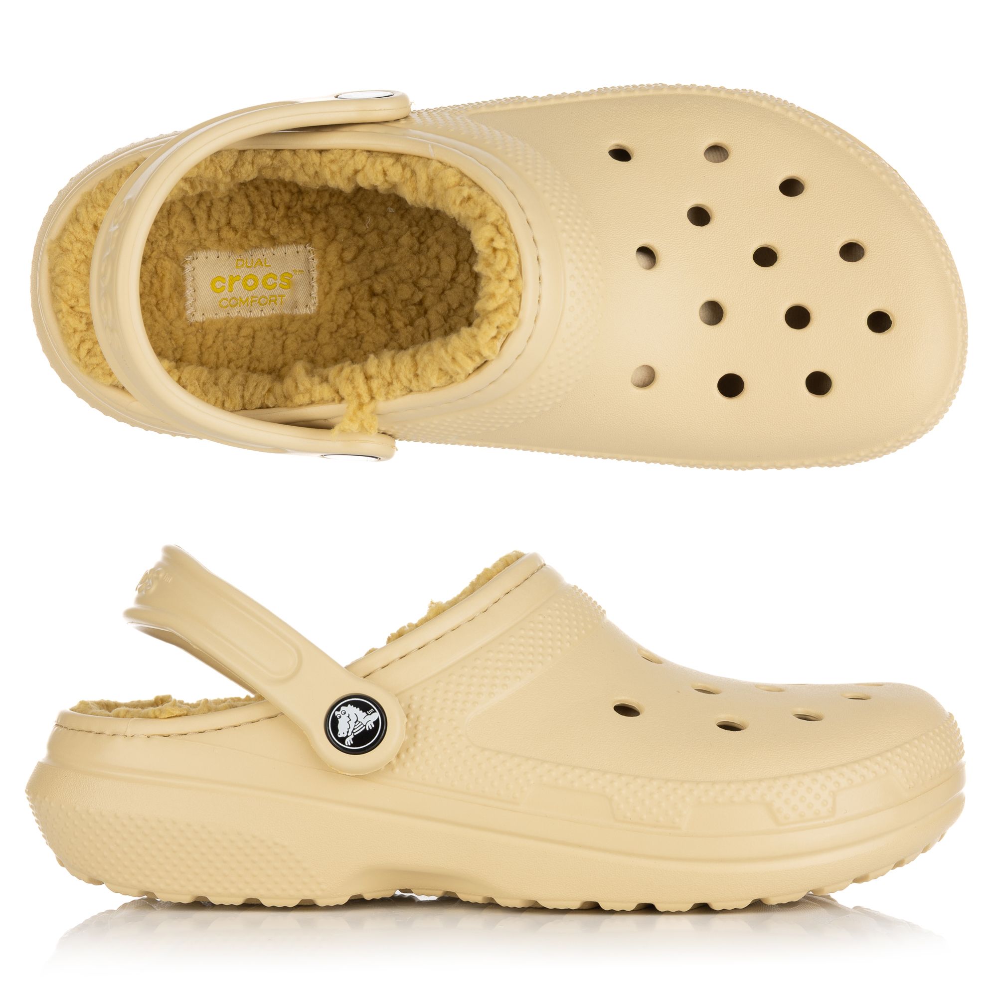 CROCS™ Damen- Clog Classic Lined Fersenriemen gefüttert