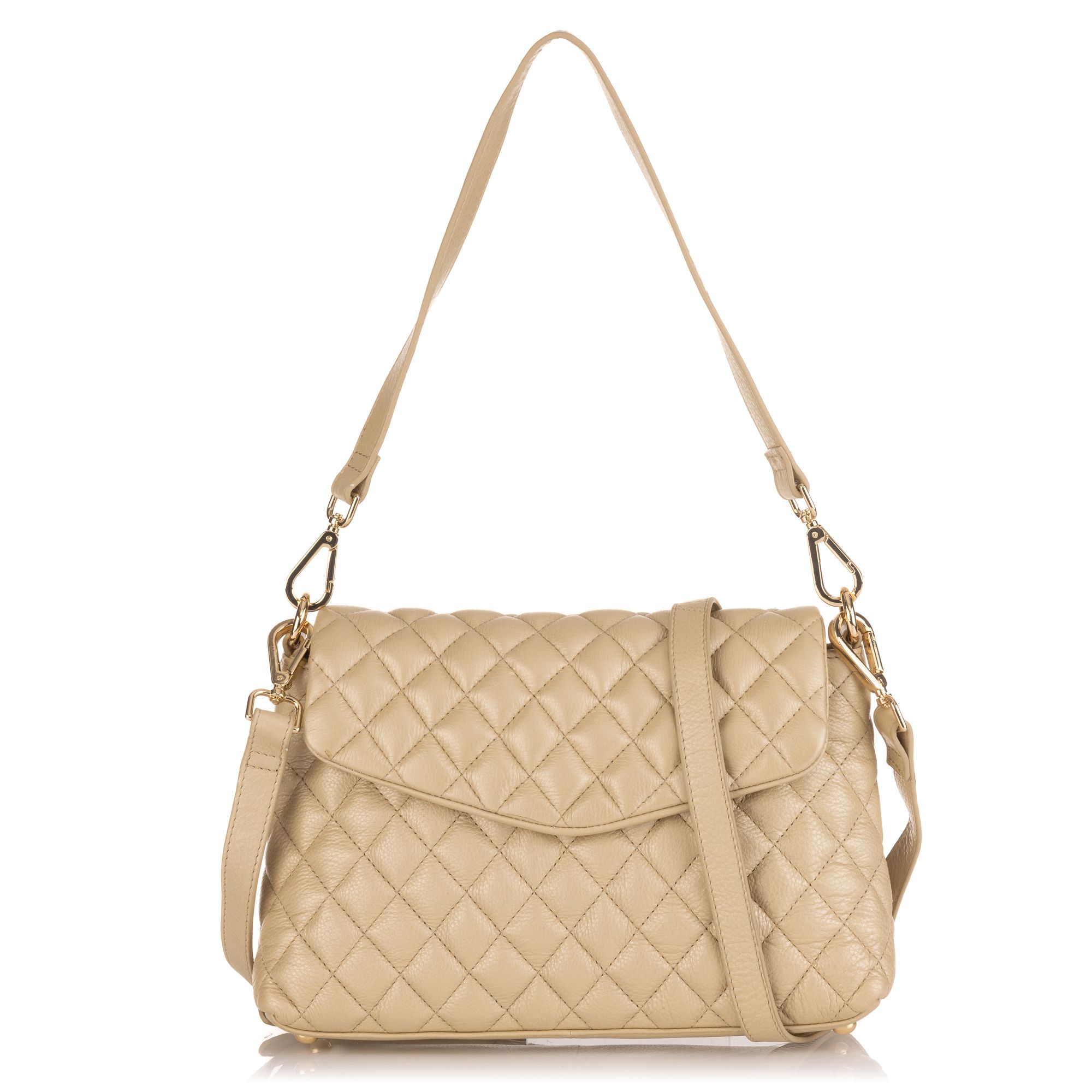 DAWID by Dawid Tomaszewski Schultertasche echt Leder 2 Trageriemen