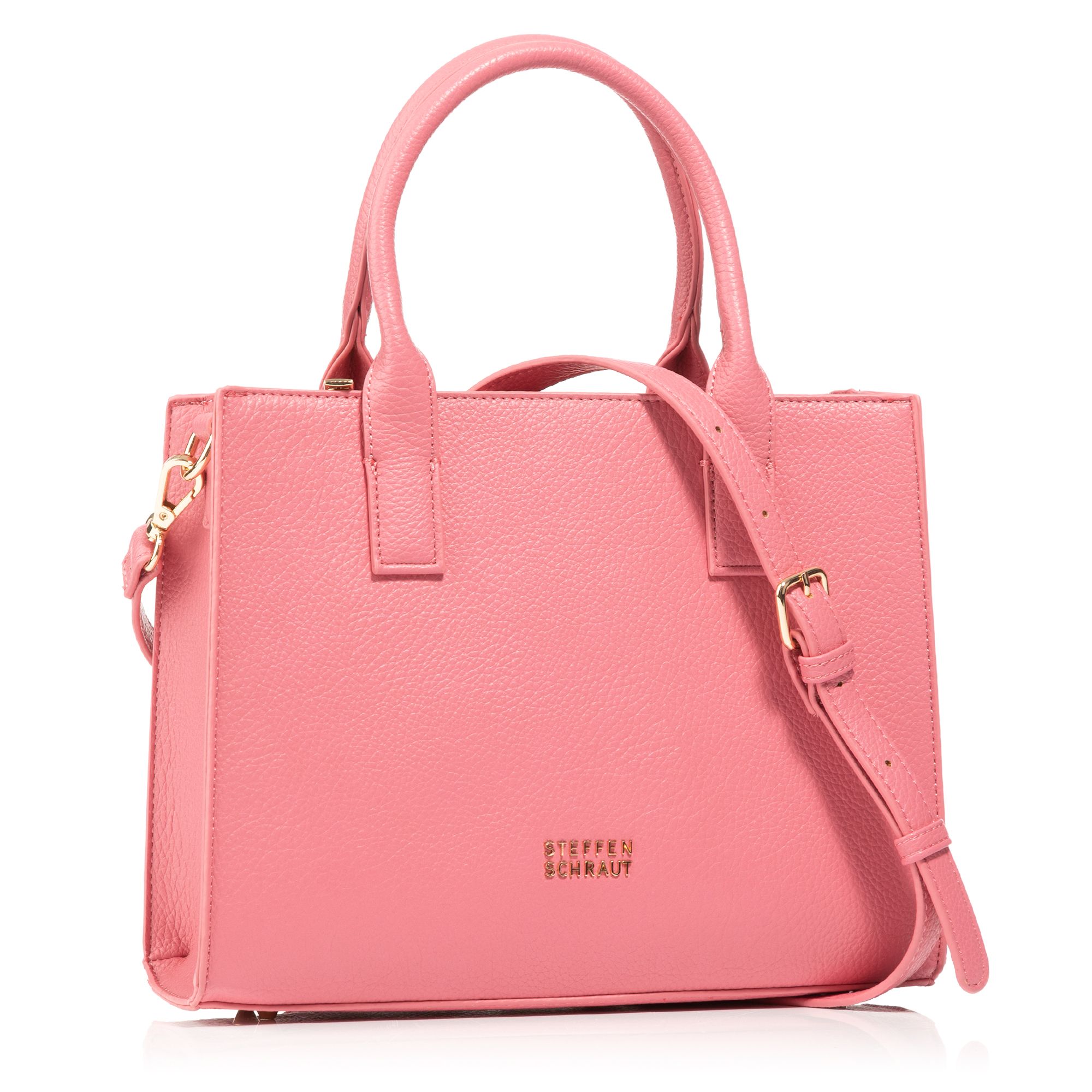 STEFFEN SCHRAUT Henkeltasche Handy-Fach diverse Fächer abnehmbarer Riemen