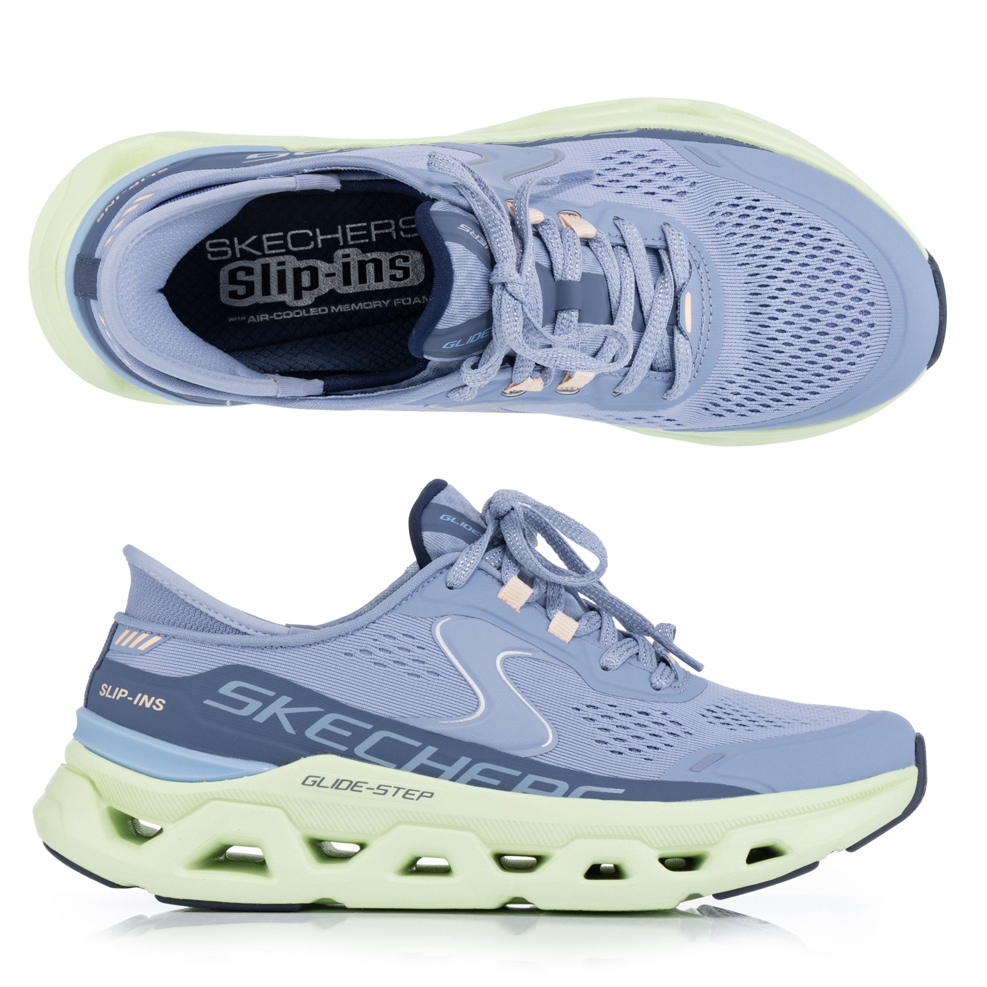 SKECHERS Damen-Sneaker Glide Step Atlus Hands Free Slip-Ins®