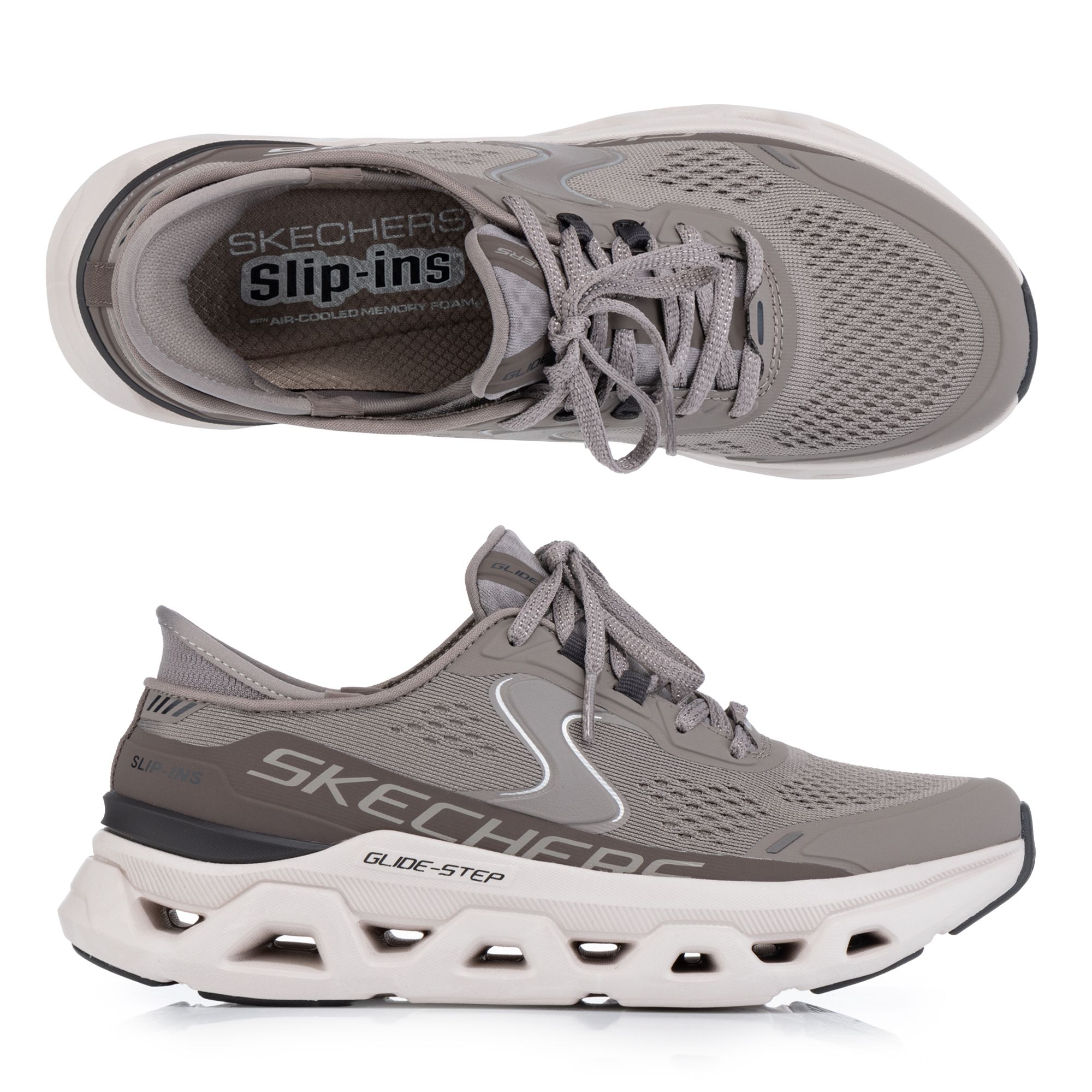 SKECHERS Damen-Sneaker Glide Step Atlus Hands Free Slip-Ins®